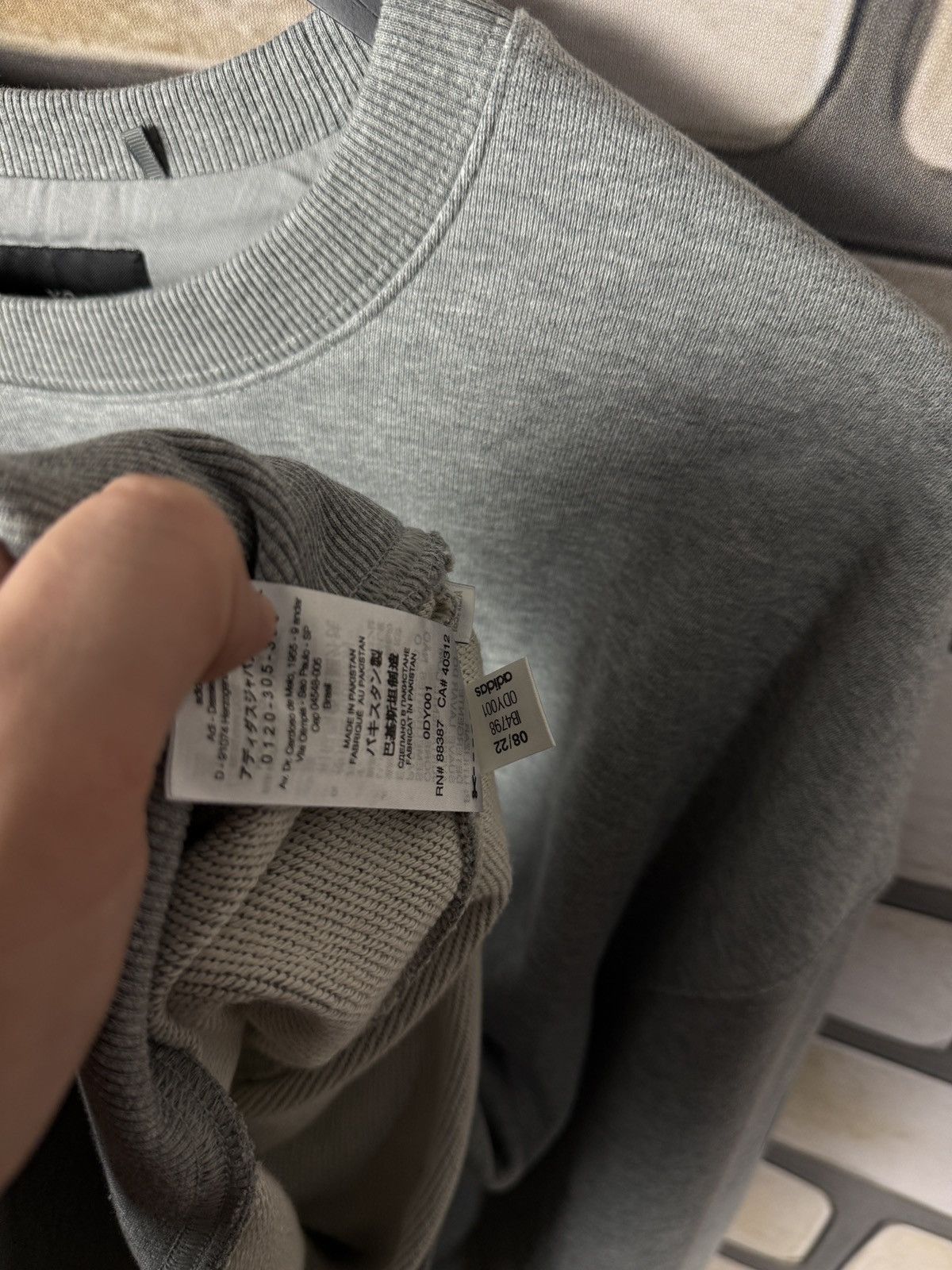 Y-3 Very rare oversize sweatshirt sweater y-3 yohji yamamoto Size US XL / EU 56 / 4 - 6 Thumbnail