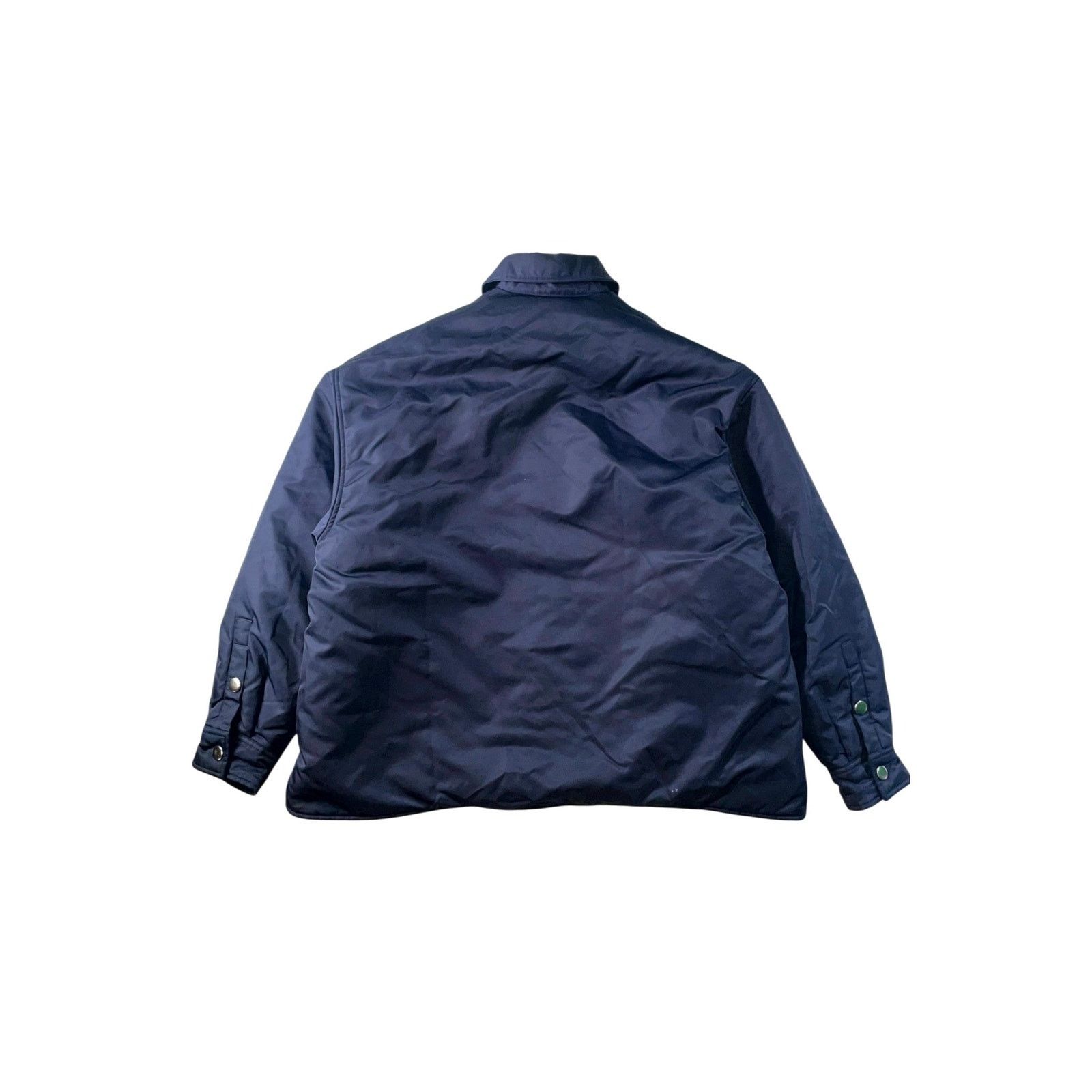 Prada Prada Nylon Navy Puffer Jacket Size US L / EU 52-54 / 3 - 2 Thumbnail