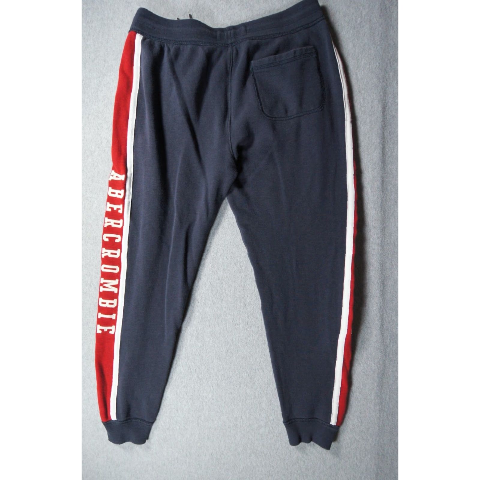 Abercrombie & Fitch Abercrombie & Fitch Sweatpants Womens Medium Blue Joggers Fleece Drawstring Size 32" / US 10 / IT 46 - 4 Thumbnail