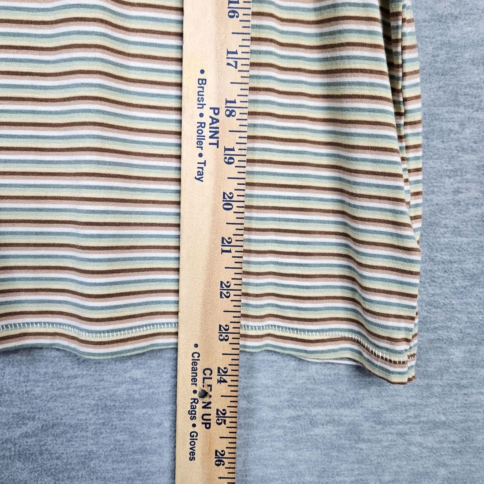 American Eagle Outfitters American Eagle Outfitters Blouse Short Sleeve Multicolor Striped XS Womens Clothing Shirt New Size 26" / US 2 / IT 38 - 4 Thumbnail
