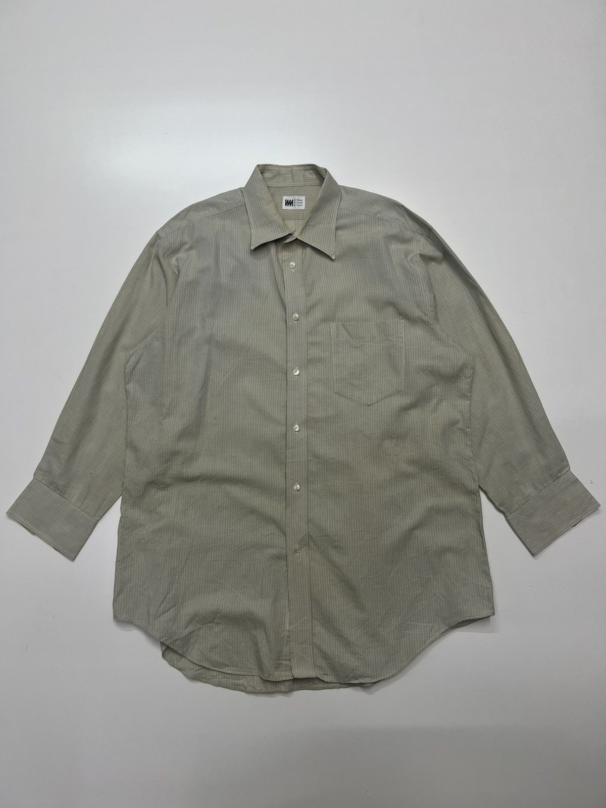 Issey Miyake ISSEY MIYAKE DESIGN STUDIO SHIRT BUTTON UP LONGSLEEVE Size US L / EU 52-54 / 3 - 1 Thumbnail