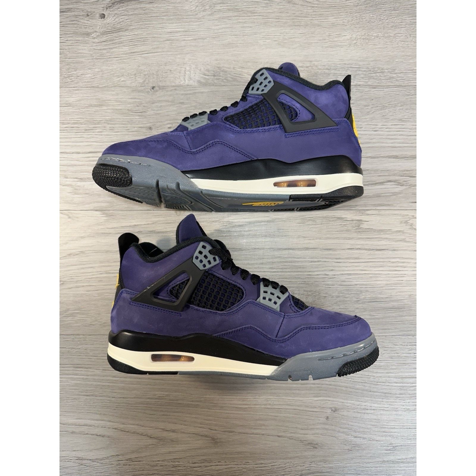Jordan Brand Air Jordan 4 Retro Lakers - Size 7.5 Size US 7.5 / EU 40-41 - 3 Thumbnail