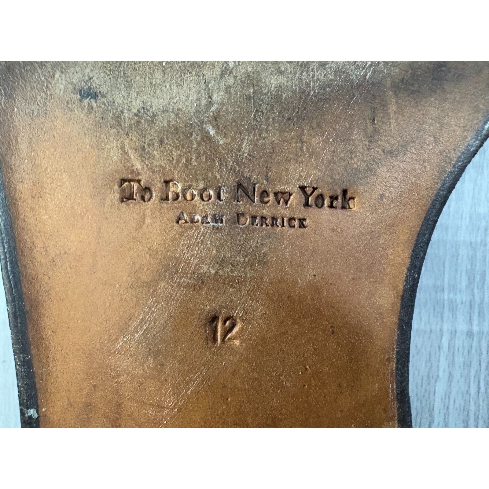 To Boot New York To Boot New York Adam Derrick Leather Square Toe Oxfords sho Size US 12 / EU 45 - 8 Thumbnail