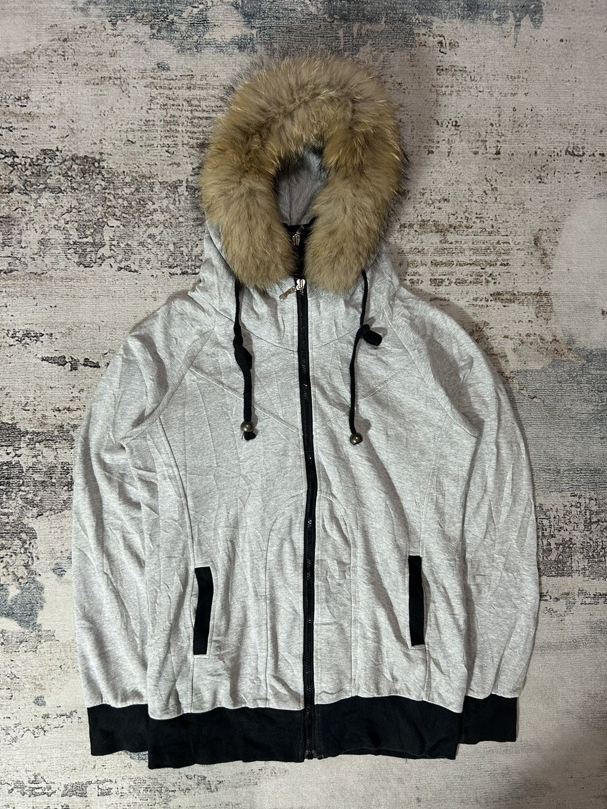 14th Addiction Faux Fur Removable Hoodie Double Layers LgB Style Size US L / EU 52-54 / 3 - 2 Thumbnail