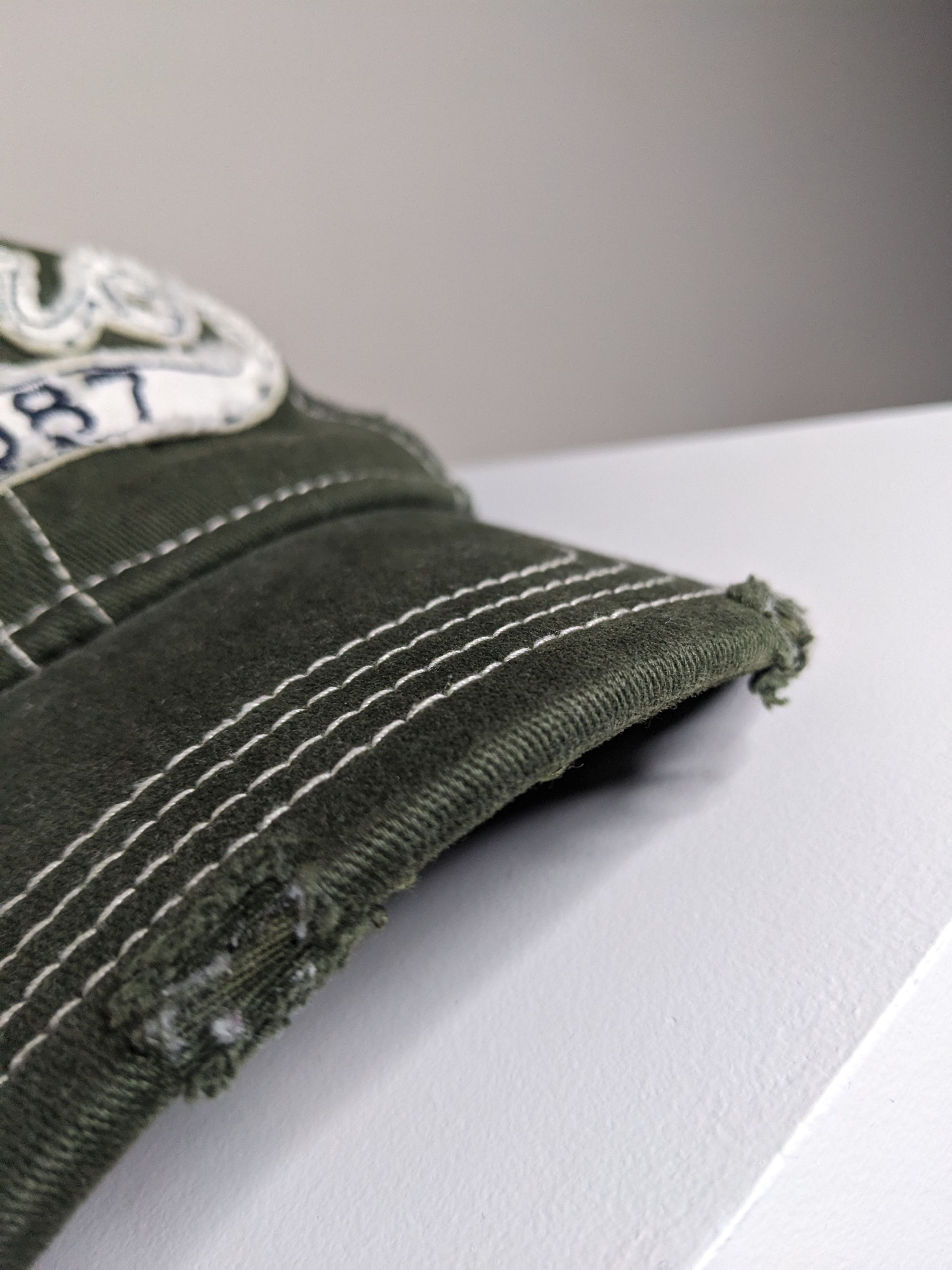 Aeropostale Aeropostale Y2K Spellout Logo Baseball Cap Sz L/XL Twill Hat Size ONE SIZE - 2 Thumbnail