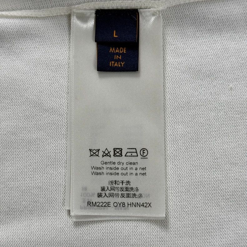 Louis Vuitton LOUIS VUITTON White Pin Short Sleeve 2501-Nextarrow Size US L / EU 52-54 / 3 - 4 Thumbnail