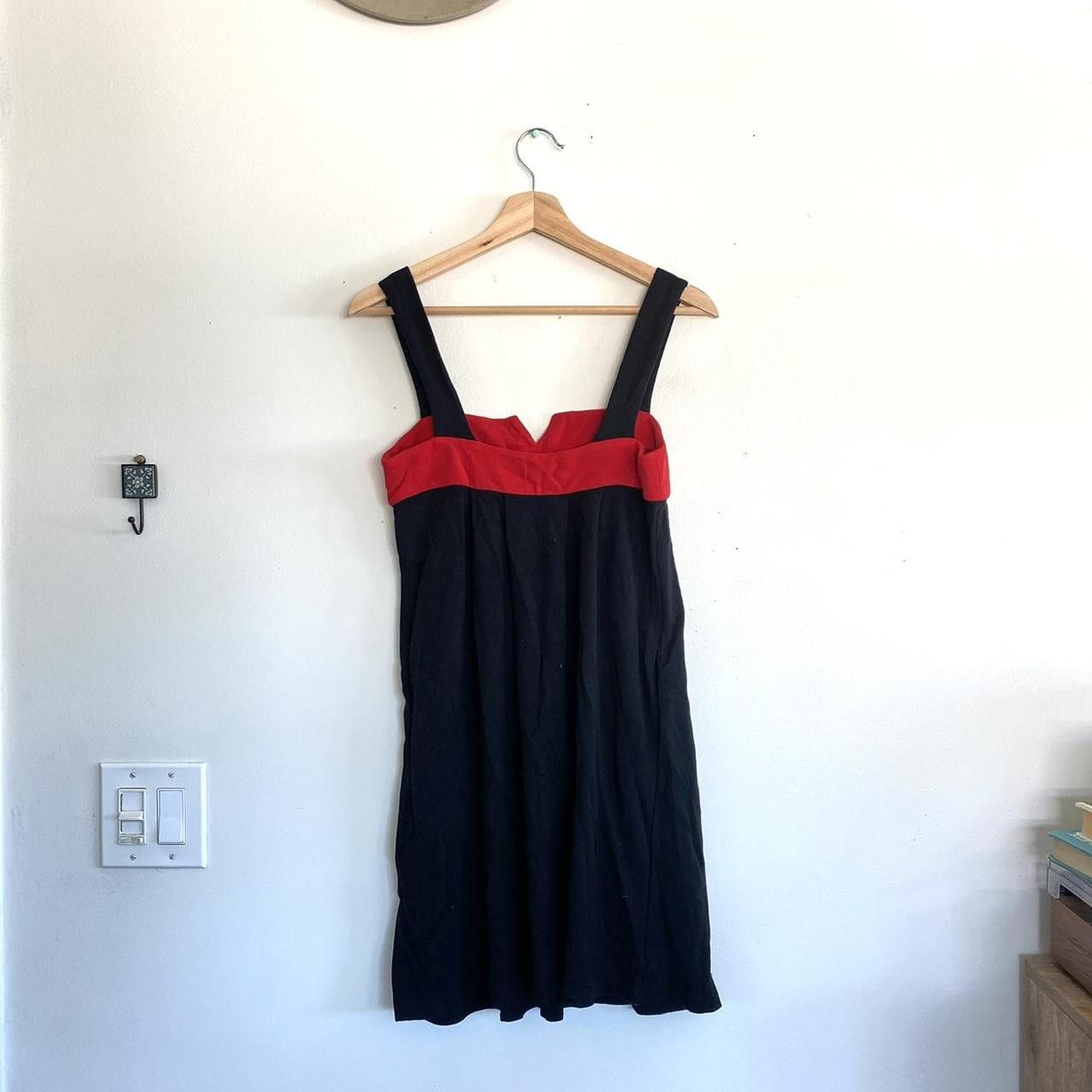 Diane von Furstenberg DIANE VON FURSTENBERG RED BLACK WOMENS MINI DRESS SIZE 8 Size M / US 6-8 / IT 42-44 - 6 Thumbnail