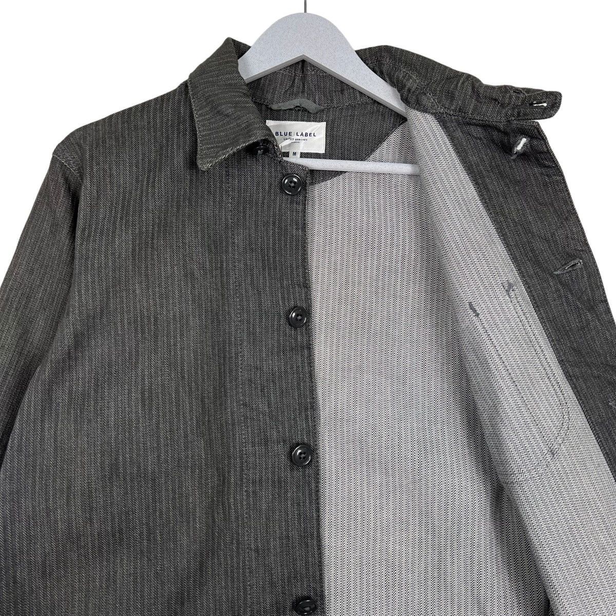 Issey Miyake 🔥 BLUE LABEL UNITED ARROWS HBT HIKORY STRIPE CHORE JACKET Size US M / EU 48-50 / 2 - 10 Thumbnail