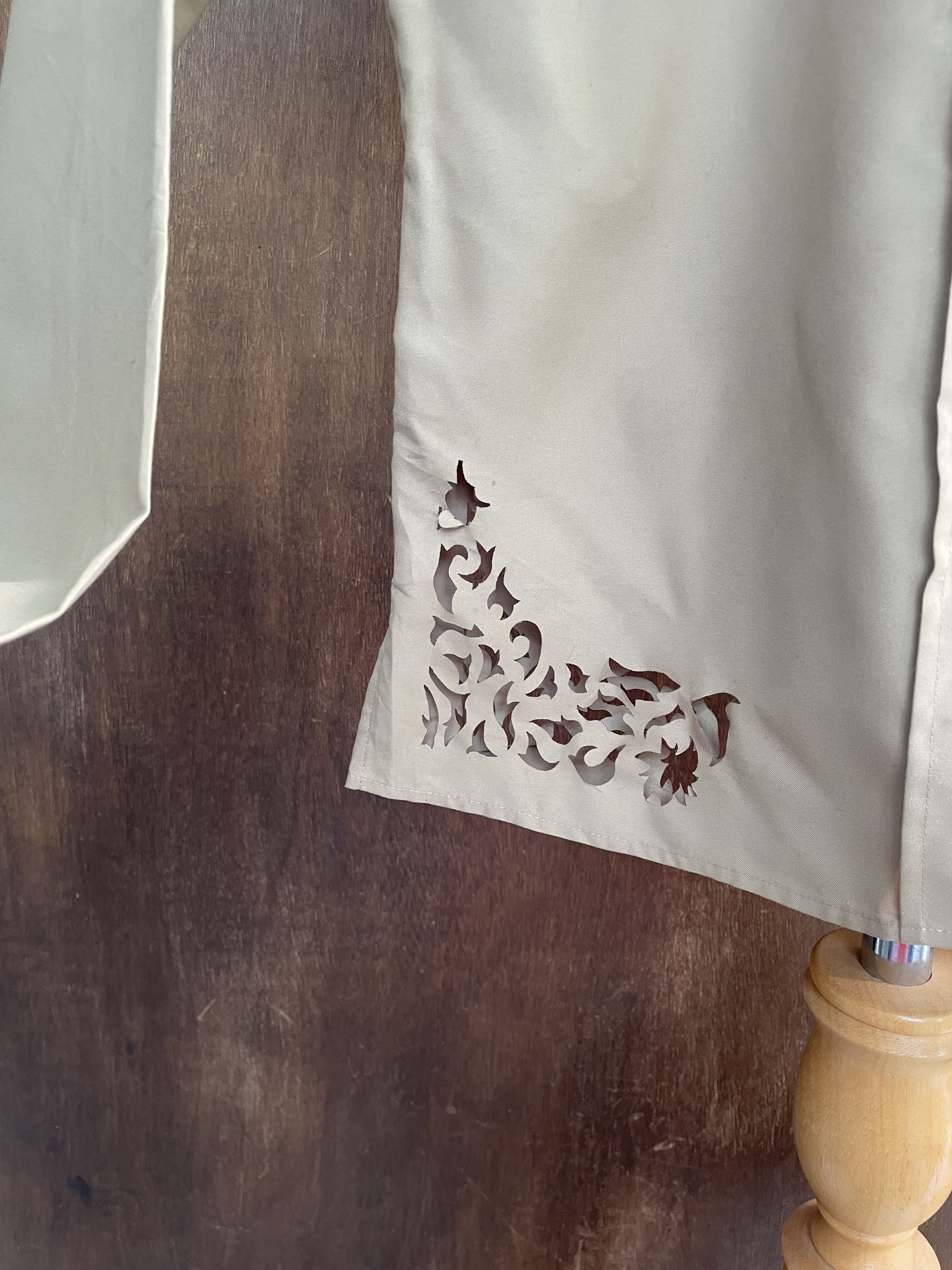 Jean Paul Gaultier Jean Paul Gaultier Beige Button Down Shirt Size US M / EU 48-50 / 2 - 4 Thumbnail