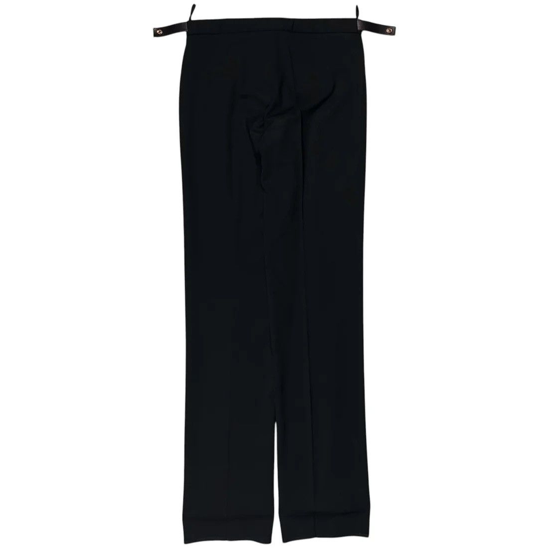 Gucci Gucci by Tom Ford Leather Waist Strap Trousers - 90s Size US 28 / EU 44 - 3 Thumbnail