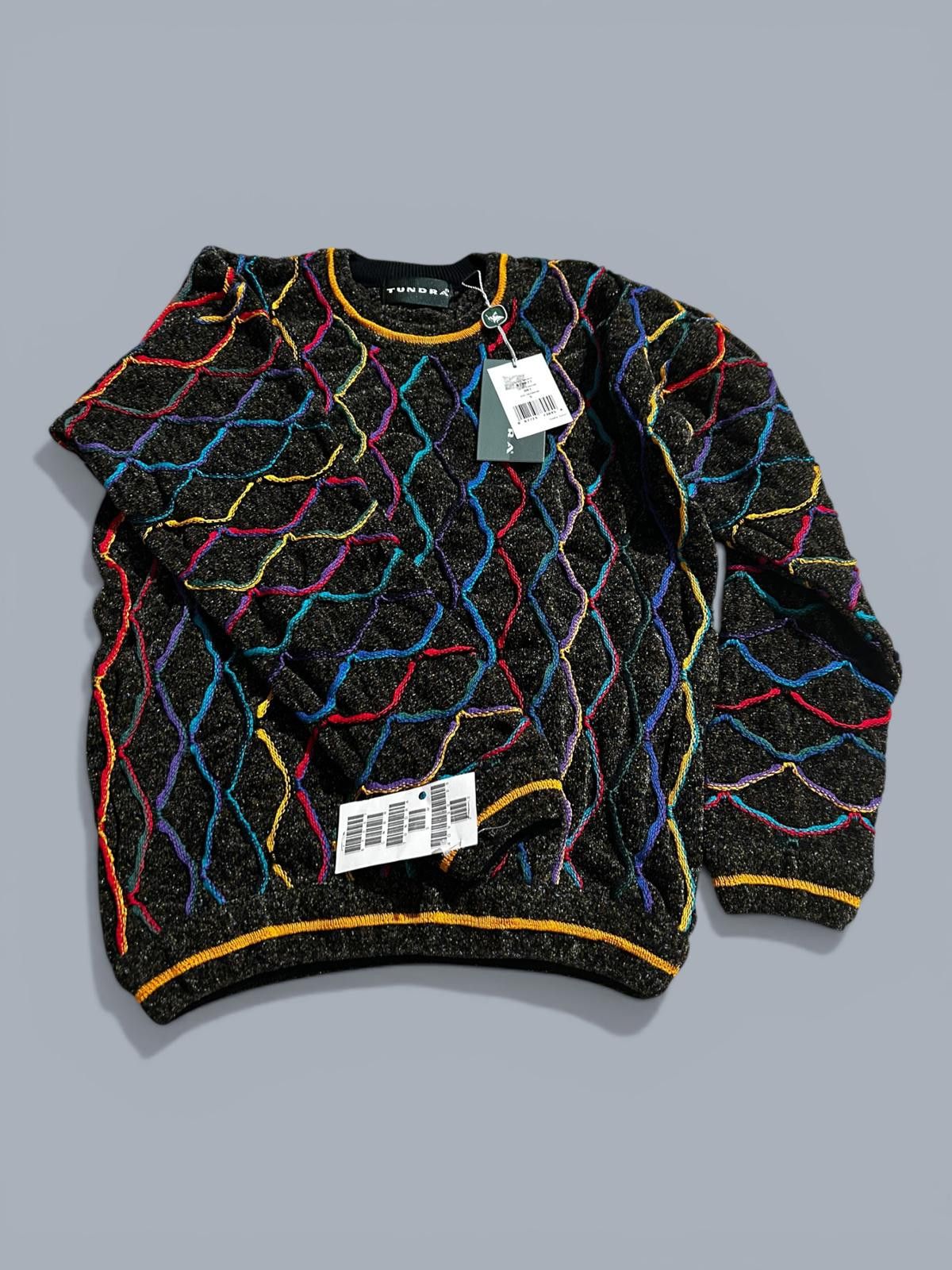 Tundra 2X Vintage Nineties 3D Coogi Tundra Knit Sweaters SMALL NWT Size US S / EU 44-46 / 1 - 3 Thumbnail