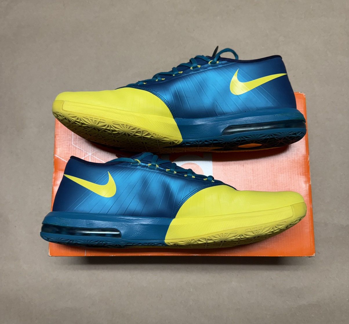 Nike Nike KD 6 Peak Pleasant Kevin Durant men’s sz 14 Basketball! Size US 14 / EU 47 - 2 Thumbnail