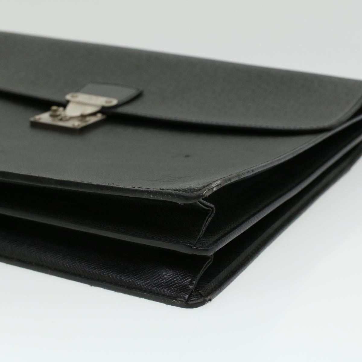 Louis Vuitton LOUIS VUITTON Taiga Serviette Moscova Briefcase Ardoise Size ONE SIZE - 8 Thumbnail