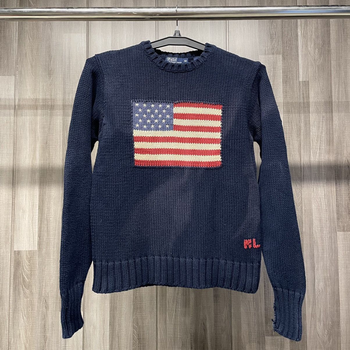 Polo Ralph Lauren Polo Ralph Lauren American Flag Sweater Size US M / EU 48-50 / 2 - 1 Thumbnail