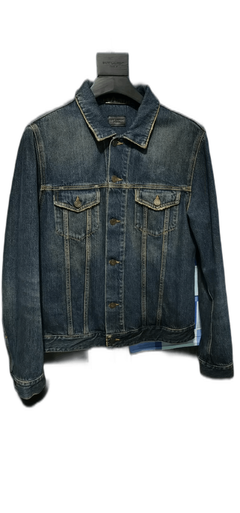 Saint Laurent Paris saint laurent paris denim jacket type 3 Size US L / EU 52-54 / 3 - 1 Thumbnail