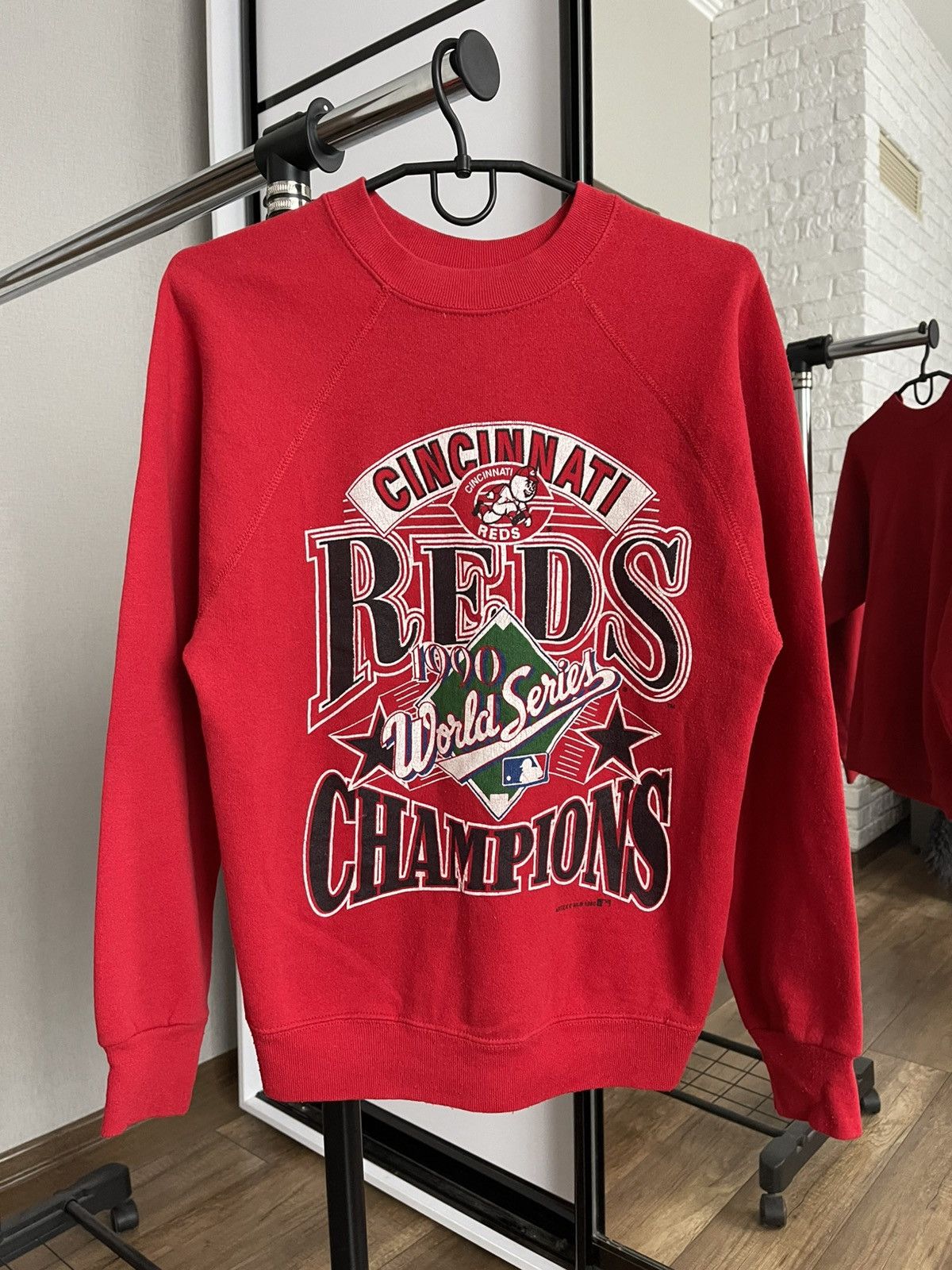 MLB 1990 Cincinnati Reds MLB Vintage Sweatshirt Crewneck Size US S / EU 44-46 / 1 - 1 Thumbnail