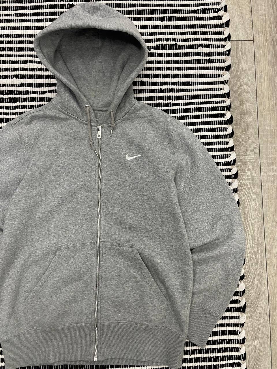 Japanese Brand × Nike × Vintage Vintage Nike Zip Up Swoosh Hoodie Y2K Size US M / EU 48-50 / 2 - 3 Thumbnail