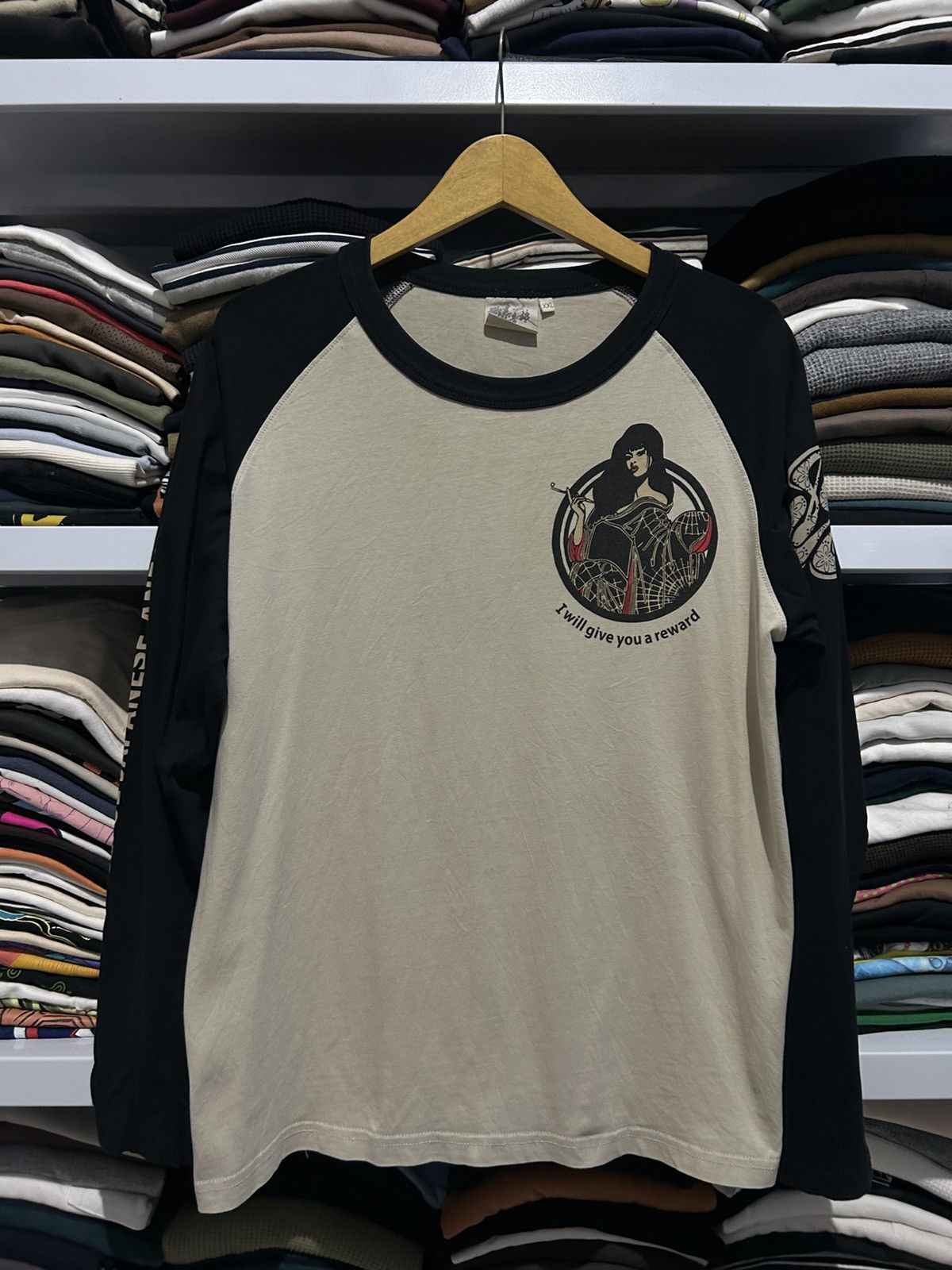 Japanese Brand Japanese brand Y2K Funky motorcycle vintage longsleeve Size US L / EU 52-54 / 3 - 5 Thumbnail