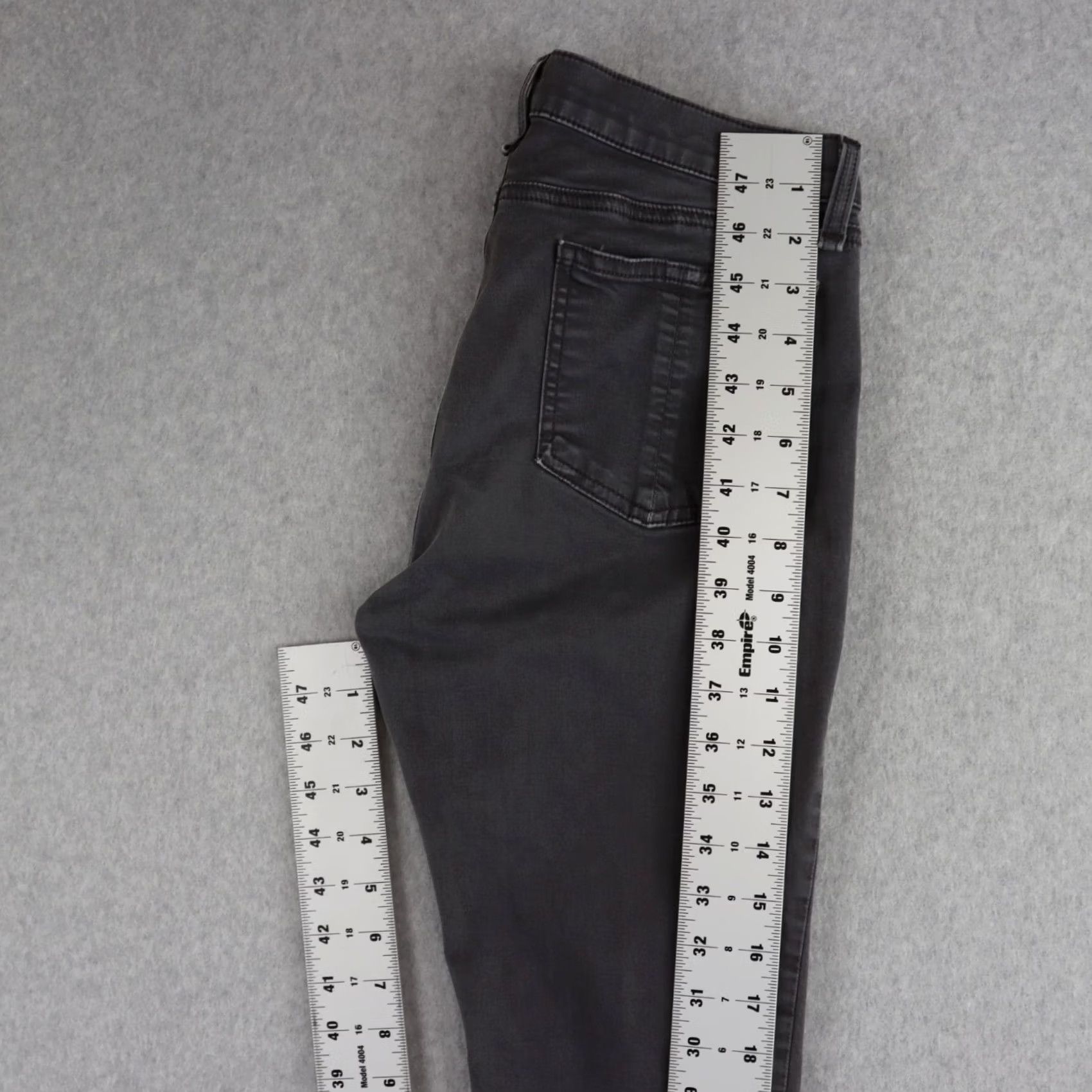 Rag & Bone rag & bone JEAN Women's Gray Charcoal Legging Jeans Size 28 28x28 Size 28" / US 6 / IT 42 - 4 Thumbnail