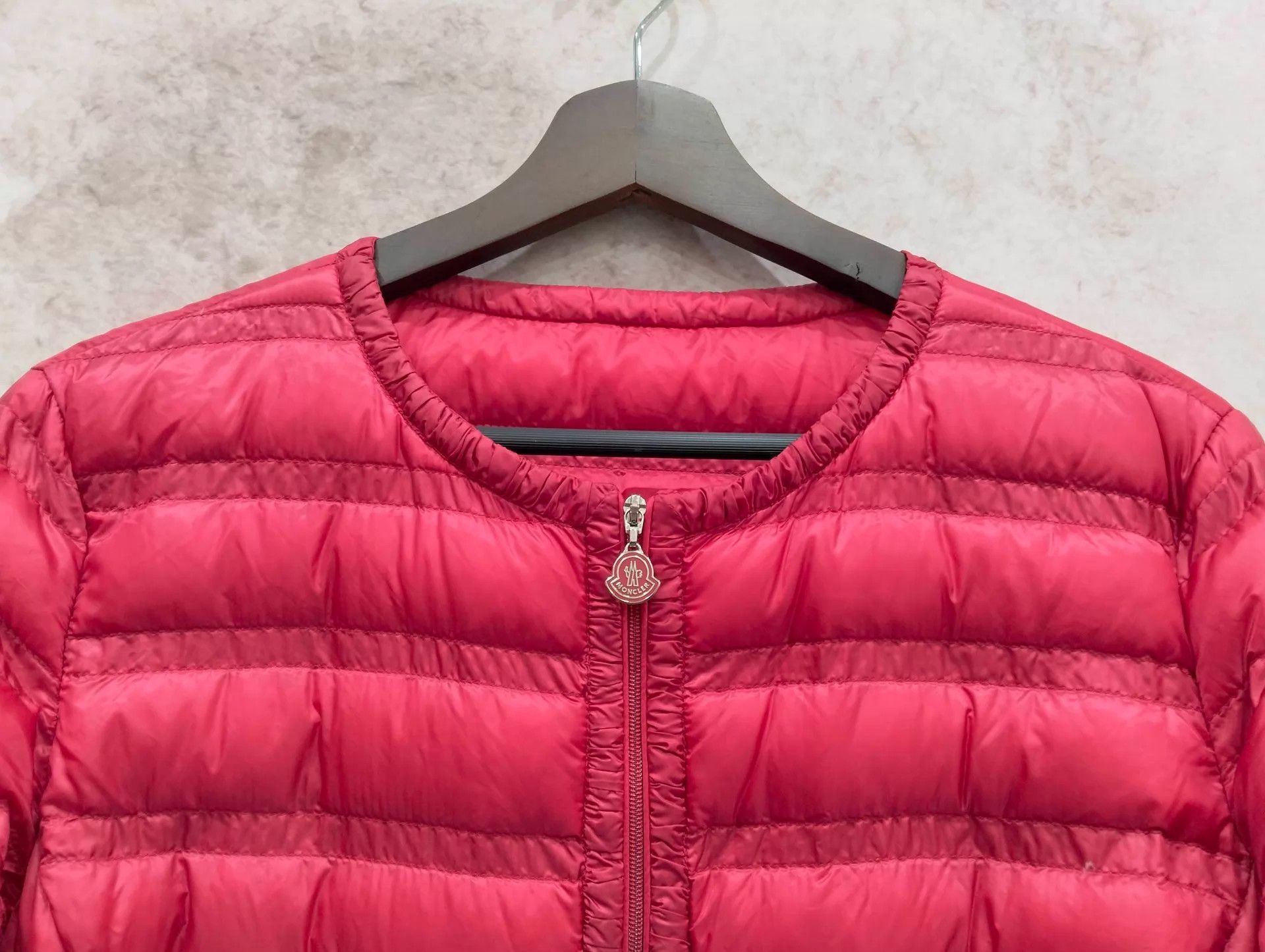 Moncler Moncler Red Multi-Pocket Lightweight Puffer Jacket Size 3 Size L / US 10 / IT 46 - 6 Thumbnail