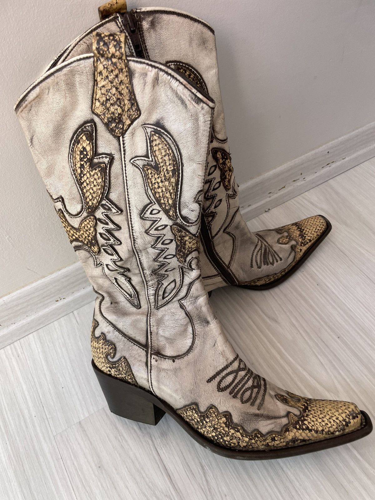 Vintage Vintage cowboy boots Size US 6.5 / IT 36.5 - 15 Thumbnail