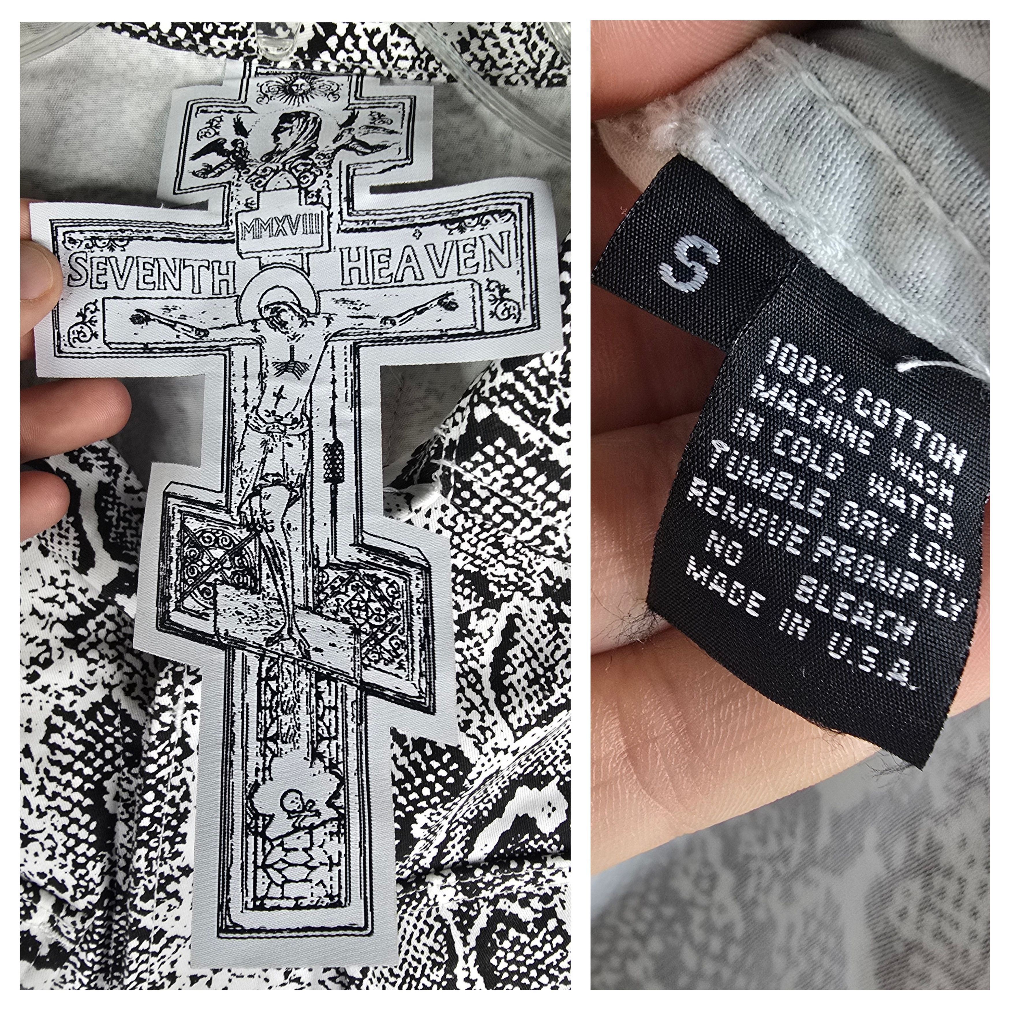 Seventh Heaven Seventh Heaven Mens Small Snake Print Cotton 3D Cross Jacket Size US S / EU 44-46 / 1 - 8 Thumbnail