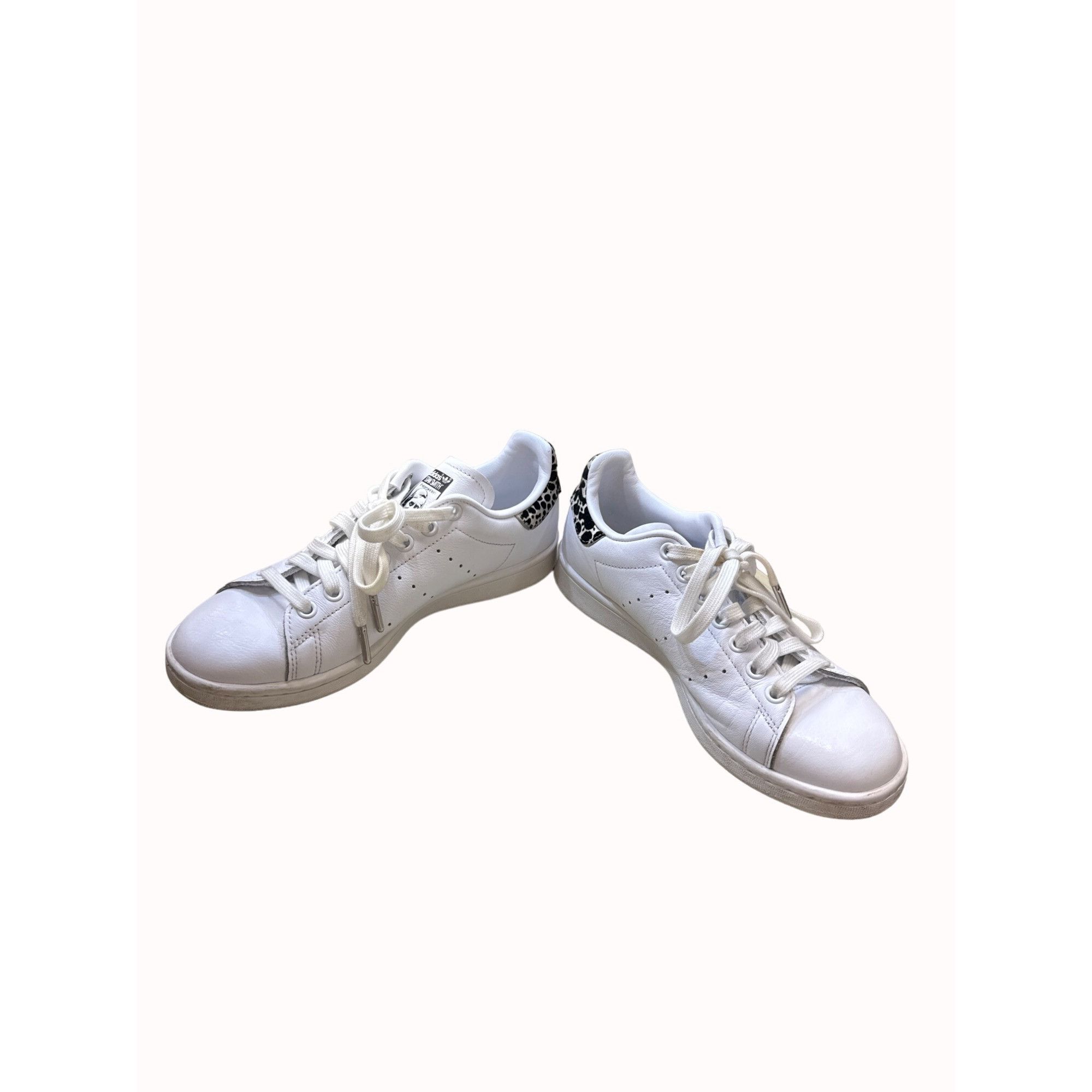 Adidas Adidas Stan Smith Leopard print women’s white shoe sneakers Size US 6.5 / IT 36.5 - 3 Thumbnail