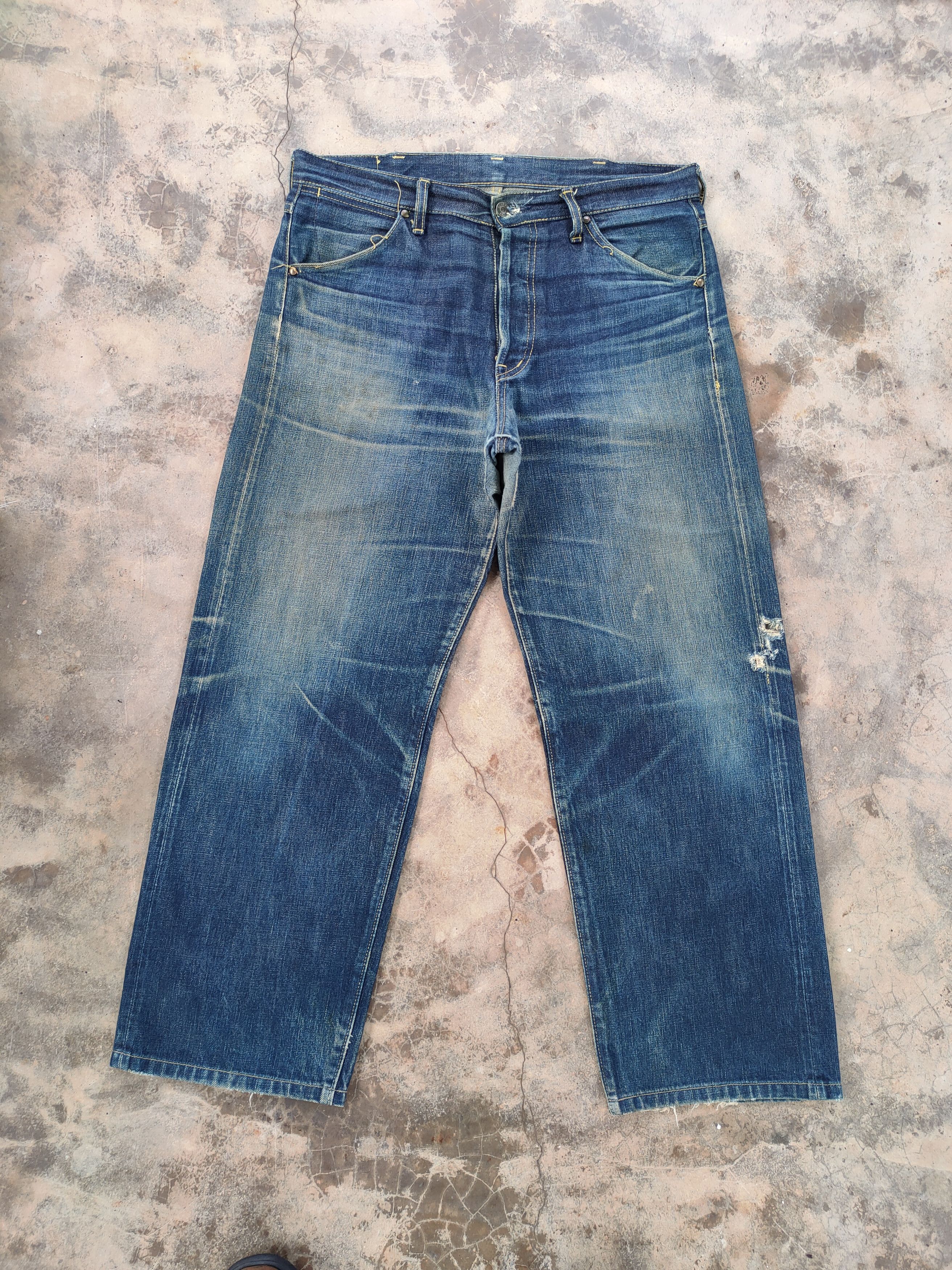 ABAHOUSE VINTAGE ABAHOUSE RUSTY SELVEGE FADED JEANS DENIM PANTS Size US 36 / EU 52 - 1 Thumbnail