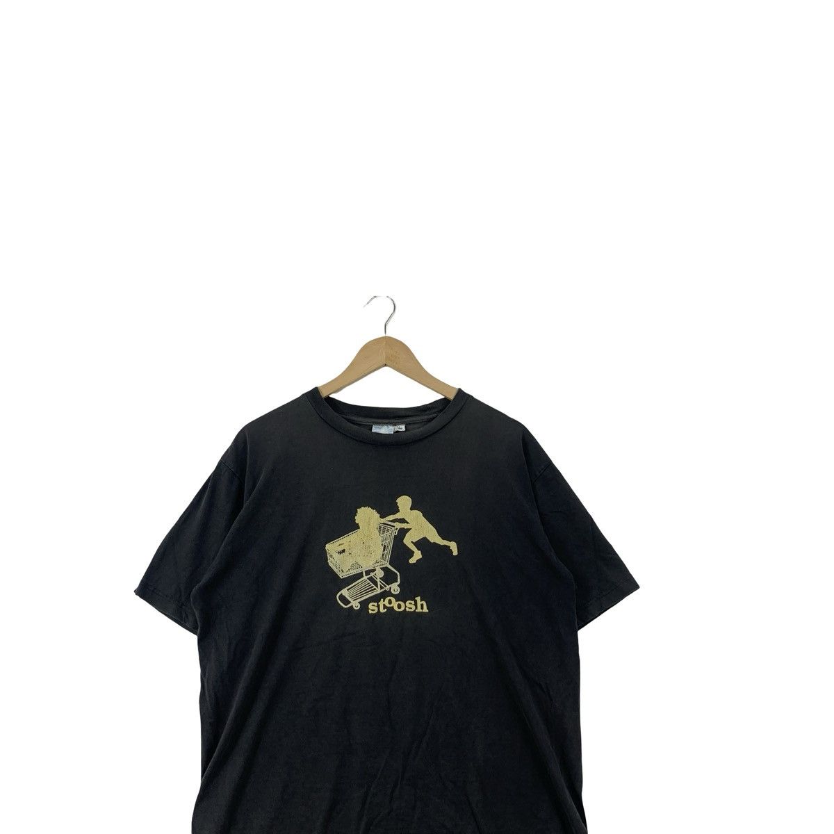 Vintage Vintage Stoosh Graphic T-Shirt Shopping Cart Logo Tee Size US L / EU 52-54 / 3 - 2 Thumbnail