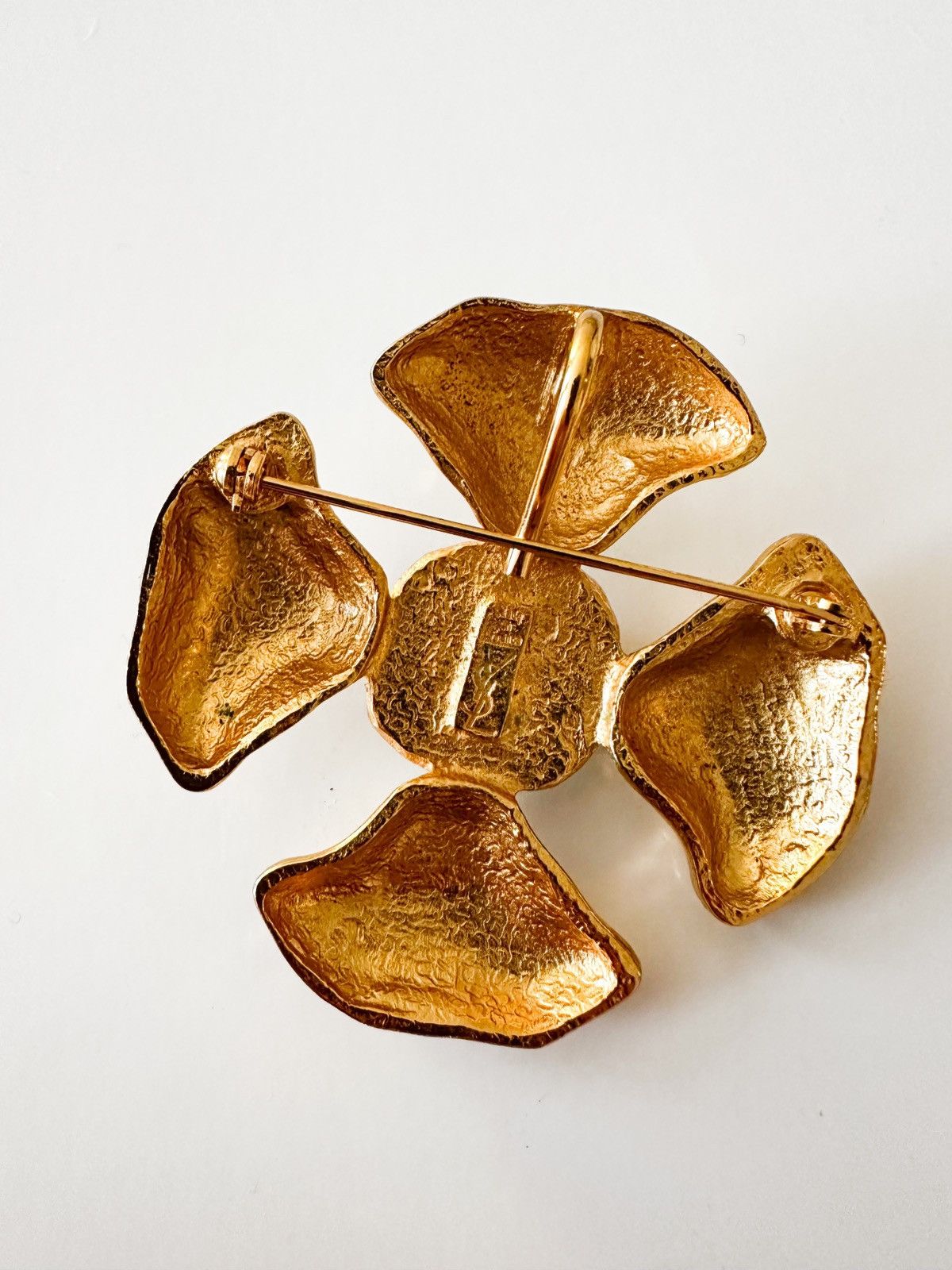 Yves Saint Laurent Rare Vintage Yves Saint Laurent Cross Brooch & Pendant Size ONE SIZE - 2 Thumbnail