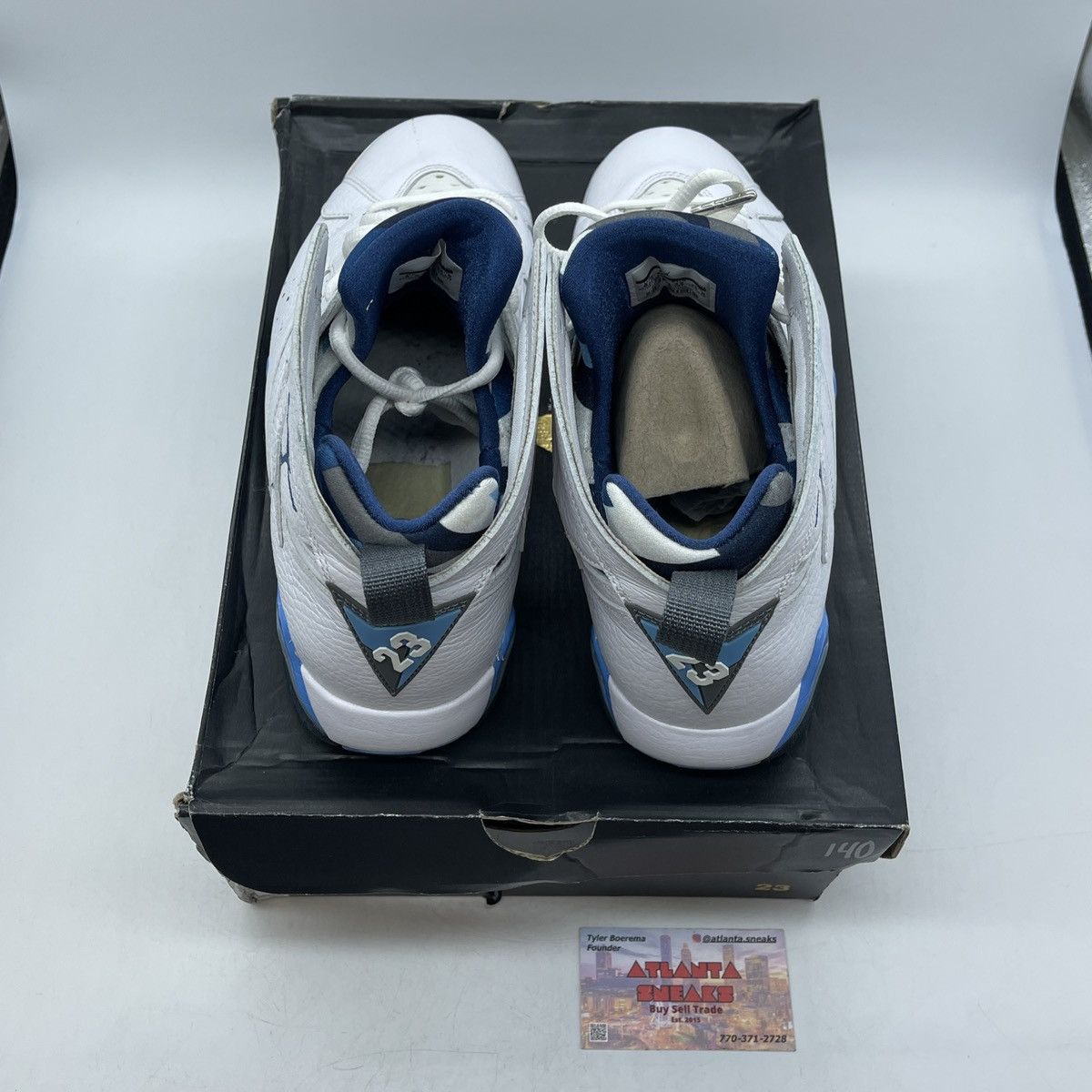 Jordan Brand Air Jordan 7 French blue Size US 8.5 / EU 41-42 - 5 Thumbnail