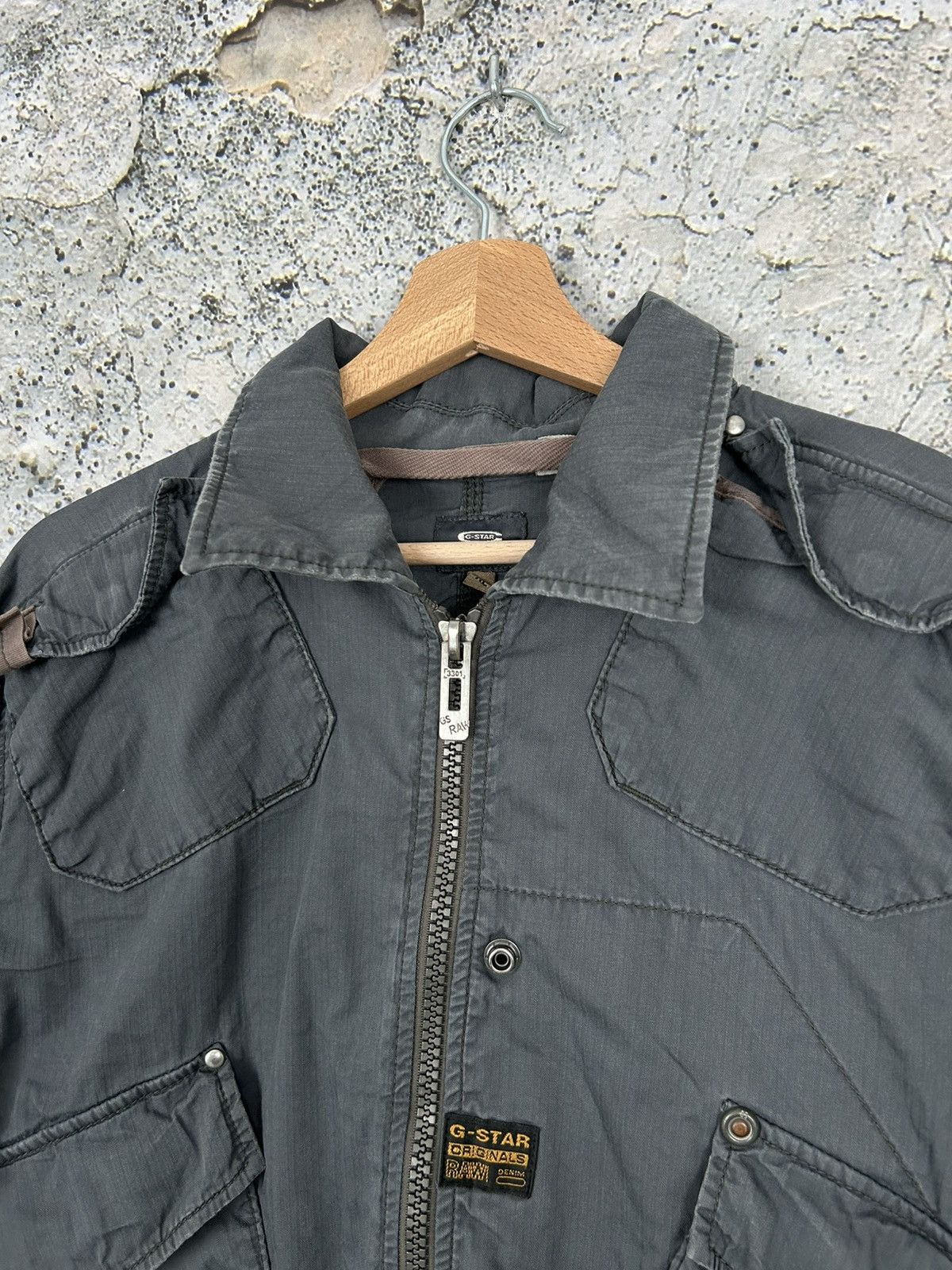 G-Star G-Star Jacket Avant Garde Y2K 00s Grunge Rock Punk Skate Size US XL / EU 56 / 4 - 3 Thumbnail