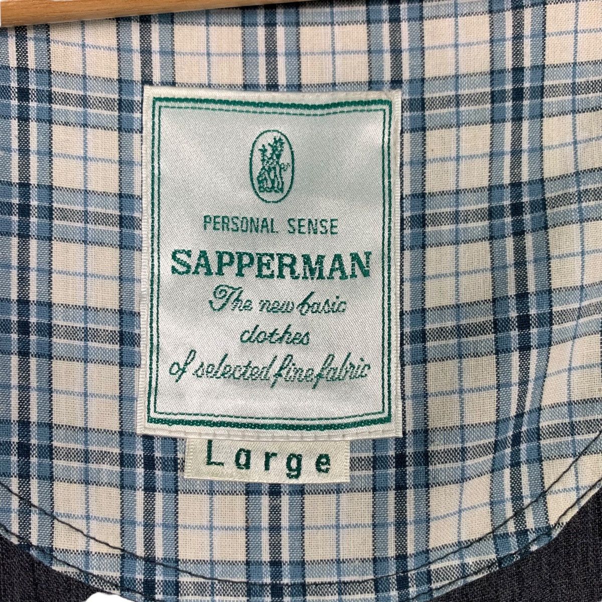 Japanese Brand SAPPERMAN Casual Jacket #0111-C6 Size US L / EU 52-54 / 3 - 18 Thumbnail
