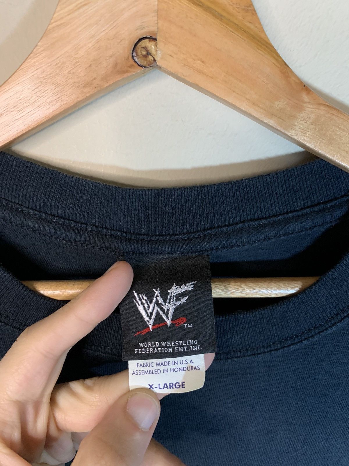 Vintage × WWE × WWF RARE Vintage 90’s Triple H WWF I Am The Game Wrestling Shirt Size US XL / EU 56 / 4 - 6 Thumbnail