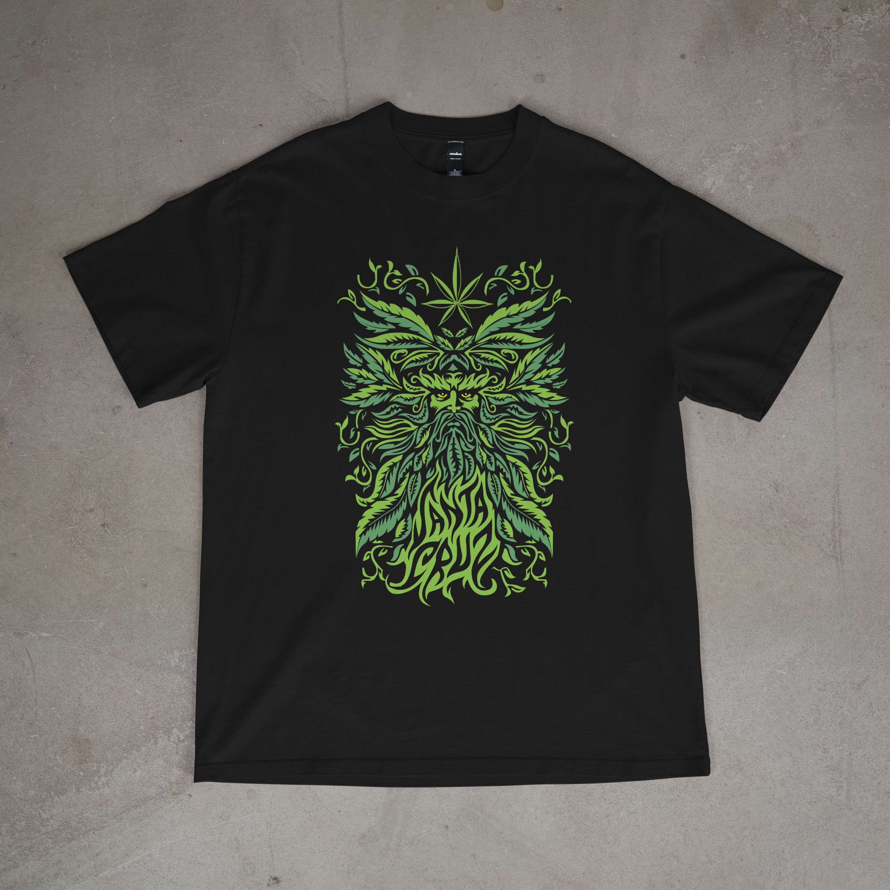 Designer × Vintage Green Face Tee Summer 2025 Street Size US L / EU 52-54 / 3 - 1 Thumbnail