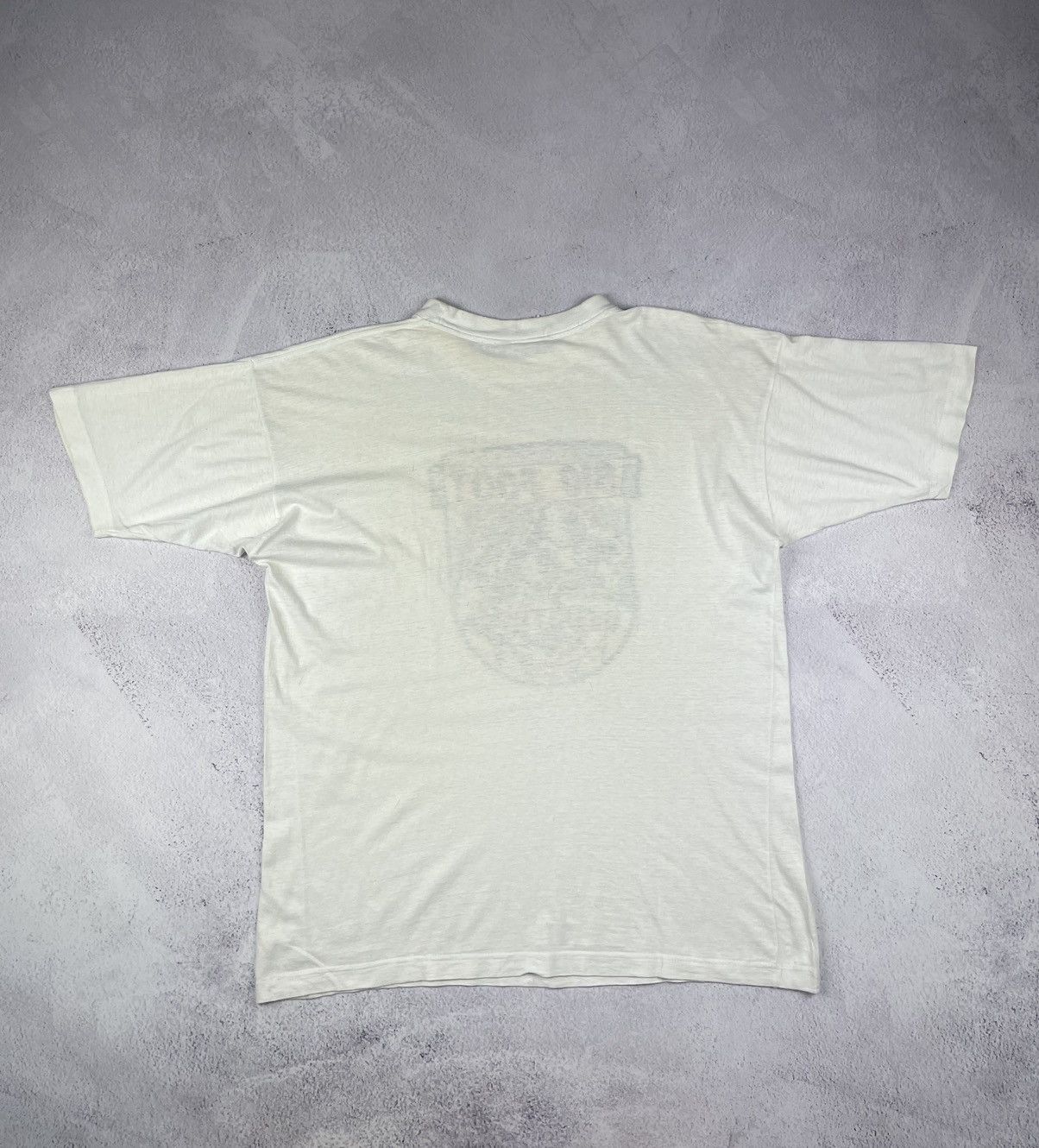 Band Tees × Vintage Vintage Big Foot Stuntmen Shirt 90s USA M Distressed Stained Size US M / EU 48-50 / 2 - 12 Thumbnail