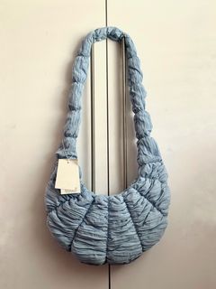 Cos (Blue) COS Quilted Oversize Shoulder Bag