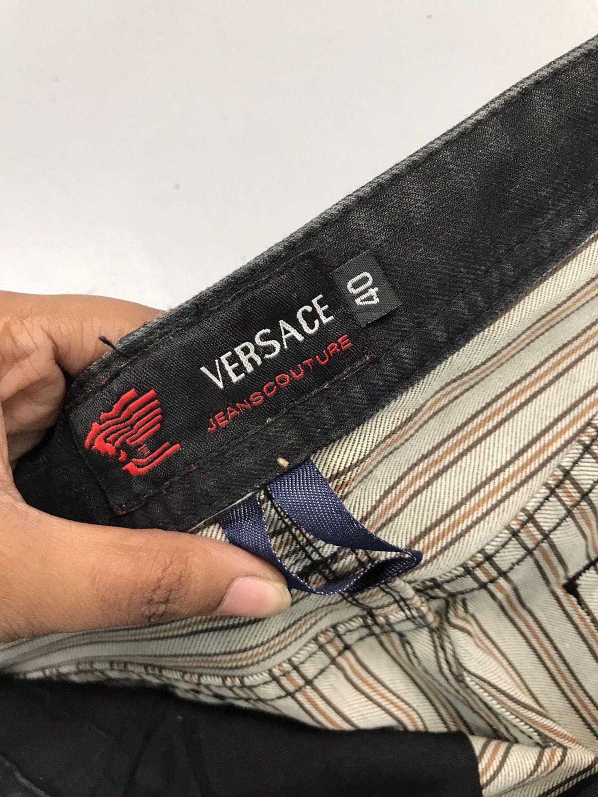 Versace Vintage versace denim Size US 40 / EU 56 - 6 Thumbnail