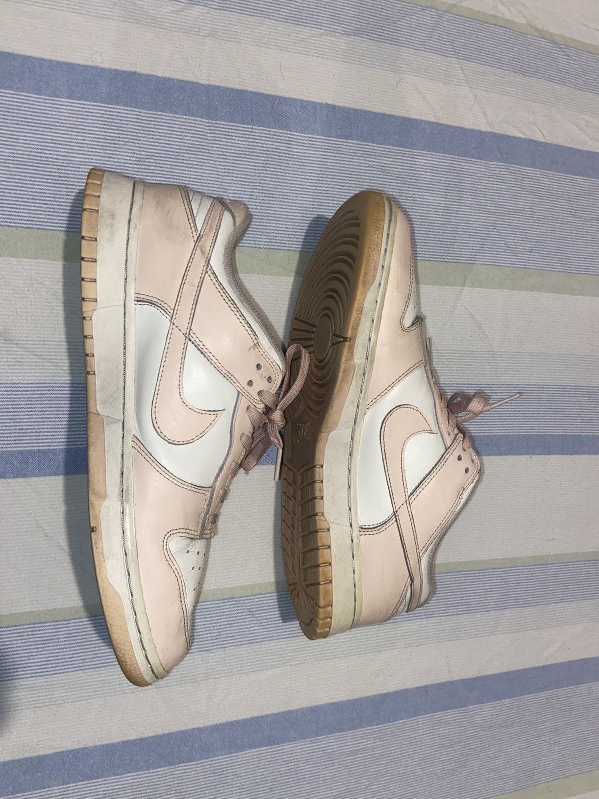 Nike Nike dunks pink & white Size US 11 / IT 41 - 3 Thumbnail