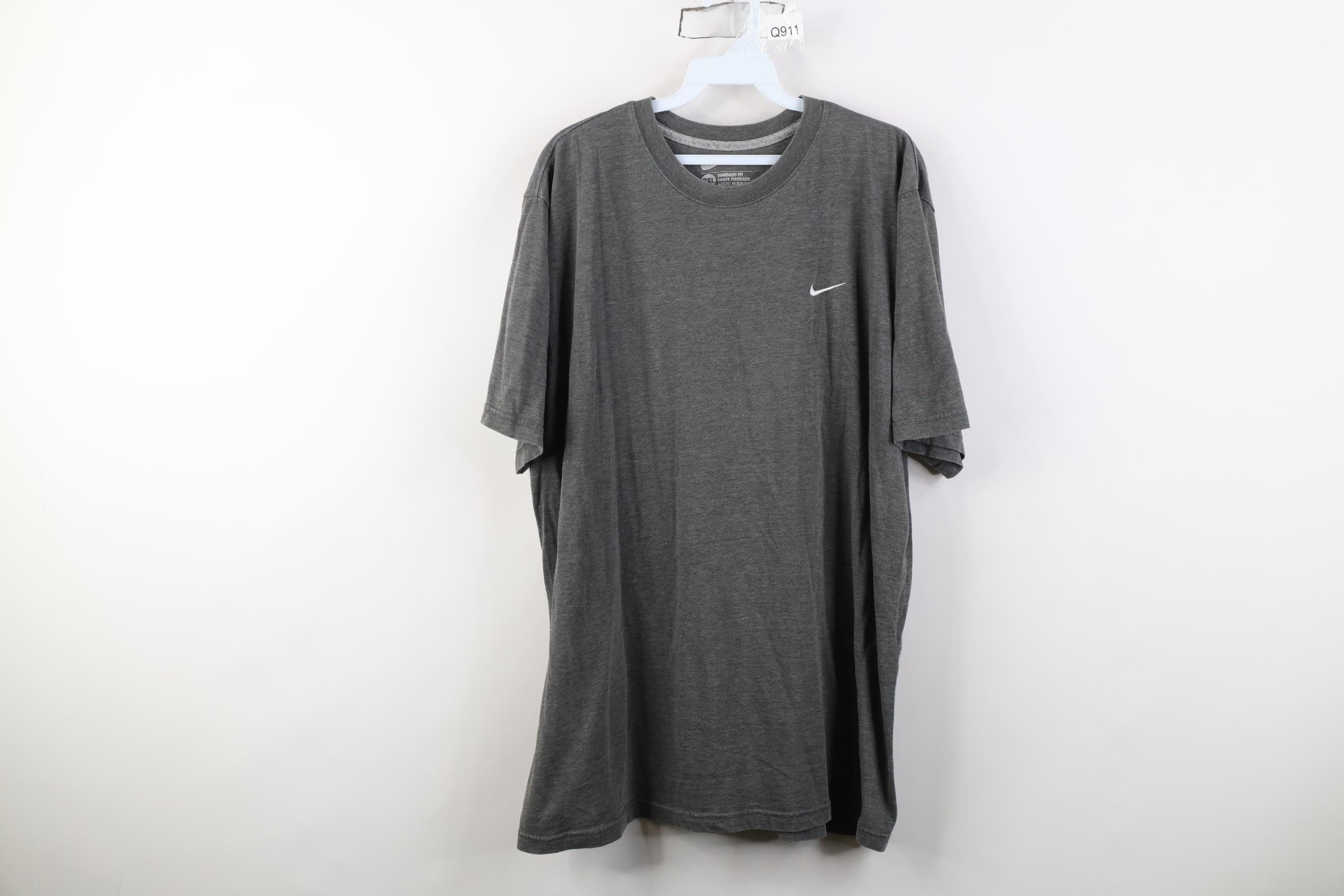 Nike Vintage Y2K Nike Travis Scott Mini Swoosh Knit T-Shirt Gray Size US XXL / EU 58 / 5 - 1 Thumbnail