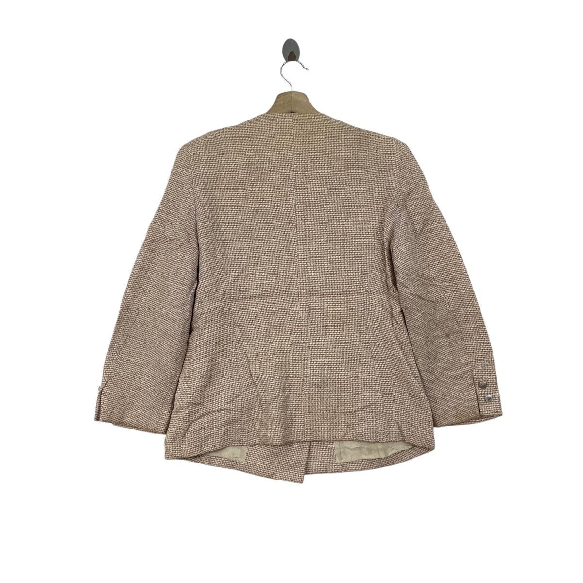 J. Press J. PRESS New York Cream Wool Blazer Coat Jacket Size M / US 6-8 / IT 42-44 - 3 Thumbnail