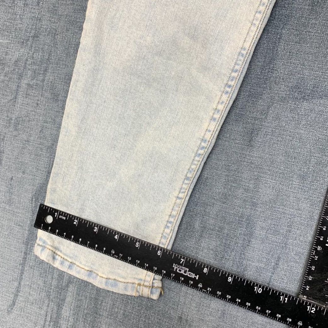 Zara Zara Jeans Mens 38 Blue Denim Cotton Stretch Light Wash Skinny Jeans Streetwear 5-Pocket Design Mens Size US 38 / EU 54 - 5 Thumbnail