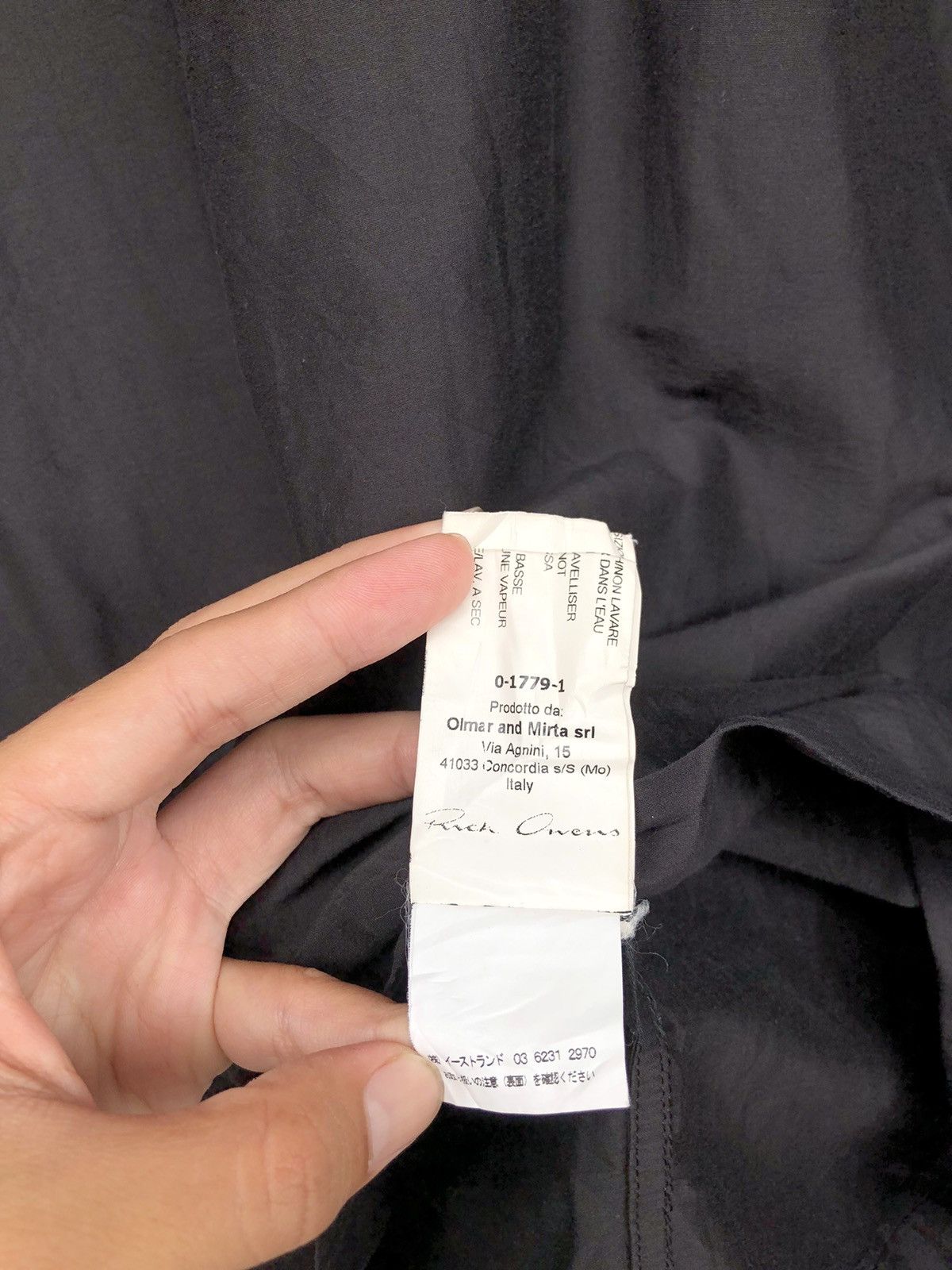 Rick Owens FW13 Rick Owens Flinth Tops Size US XS / EU 42 / 0 - 12 Thumbnail