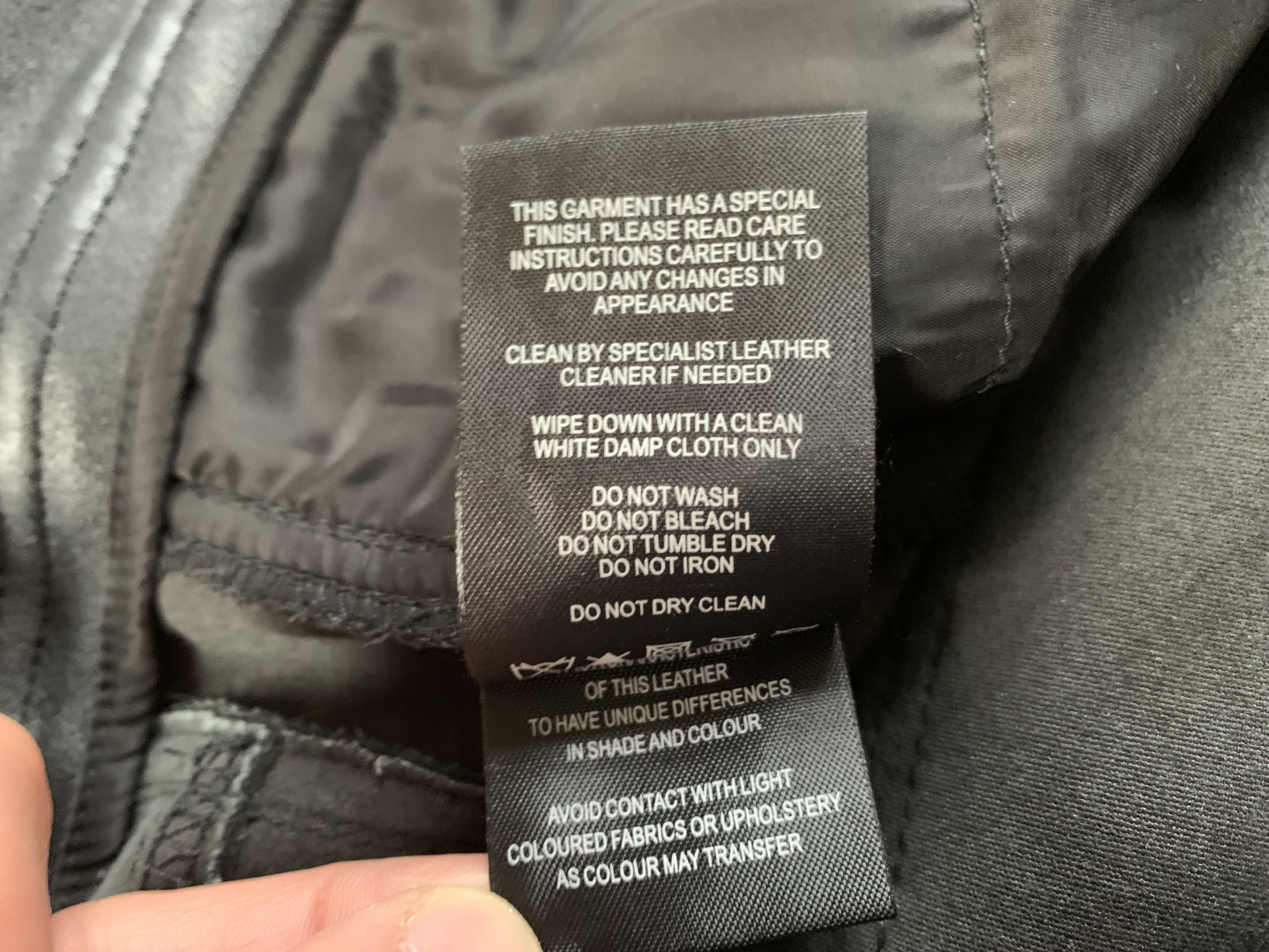 Leather × SAS × Vintage Sass & Bide Australia Women's Lamb Leather Pants Size 27" / US 4 / IT 40 - 11 Thumbnail