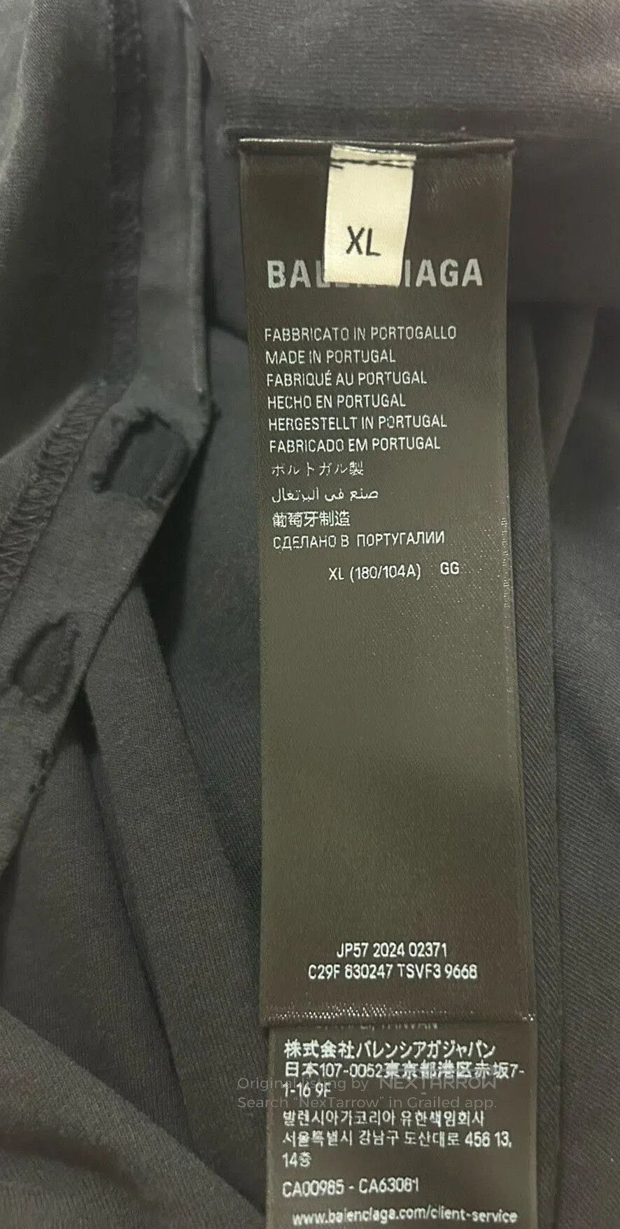 Balenciaga Balenciaga Inside-Out Wave Coke T-shirt. Size US XL / EU 56 / 4 - 5 Thumbnail