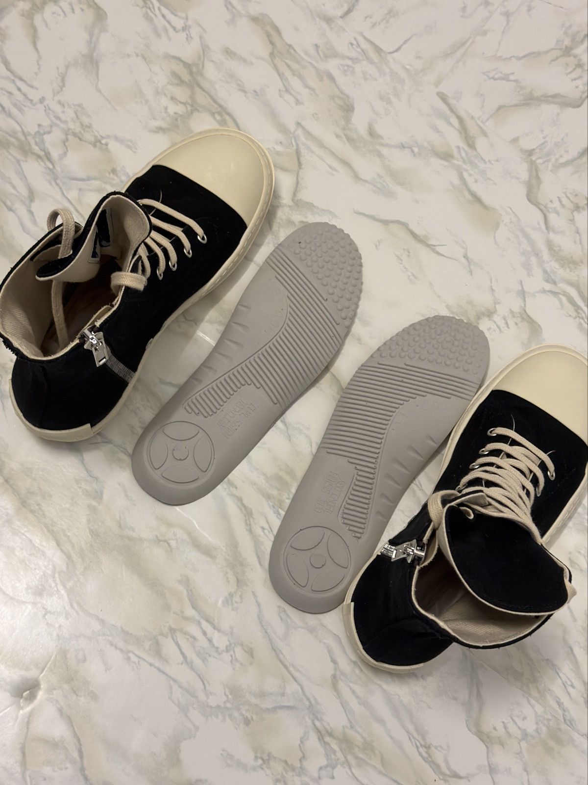 Rick Owens Drkshdw Rick Owens SS21 Phlegethon Ramones Size US 8.5 / EU 41-42 - 13 Thumbnail