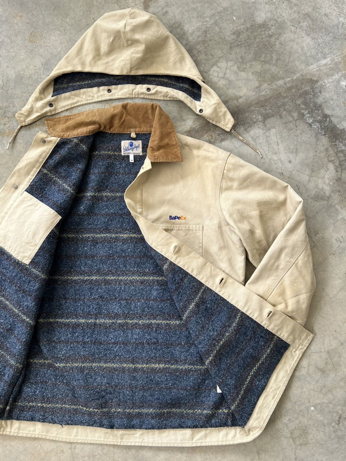 Bape Bape Fedex Chore Vintage Jacket Size US L / EU 52-54 / 3 - 11 Thumbnail