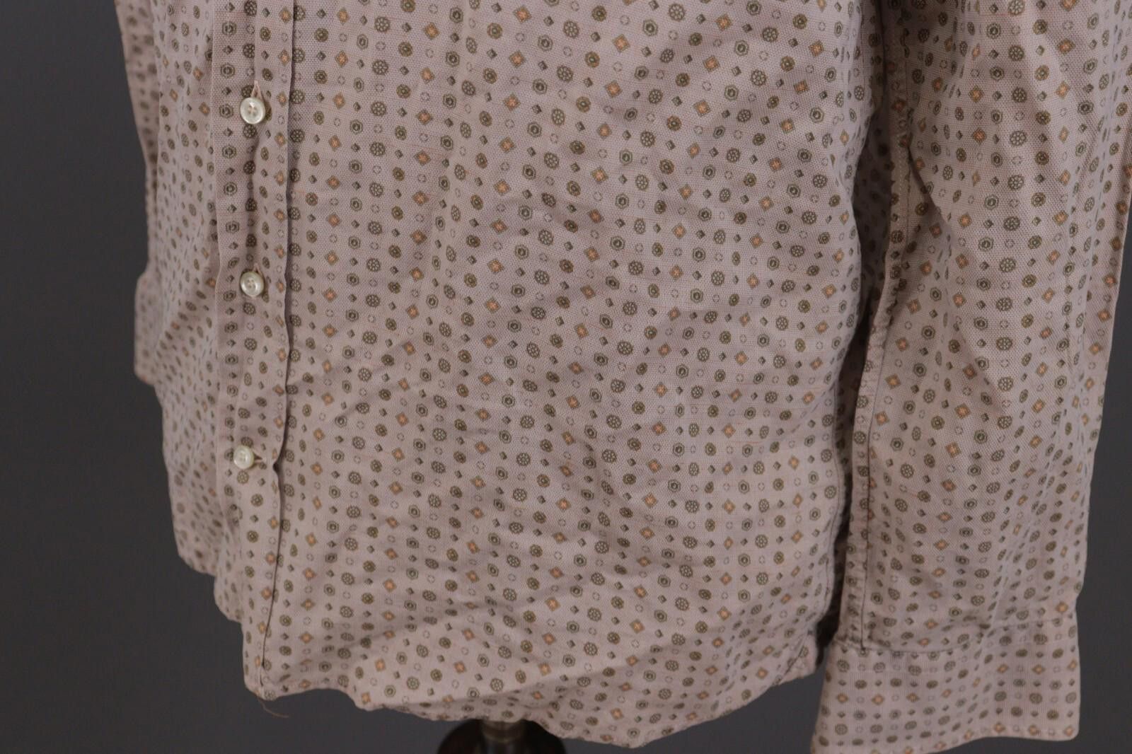 Etro Etro Milano Brown Printed Linen Button Down Shirt Size 40 Size US M / EU 48-50 / 2 - 11 Thumbnail