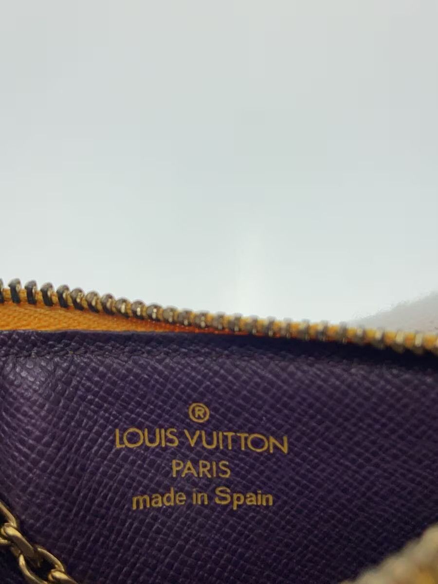 Louis Vuitton Louis Vuitton Epi Pochette Cle Leather Orange Size ONE SIZE - 3 Thumbnail
