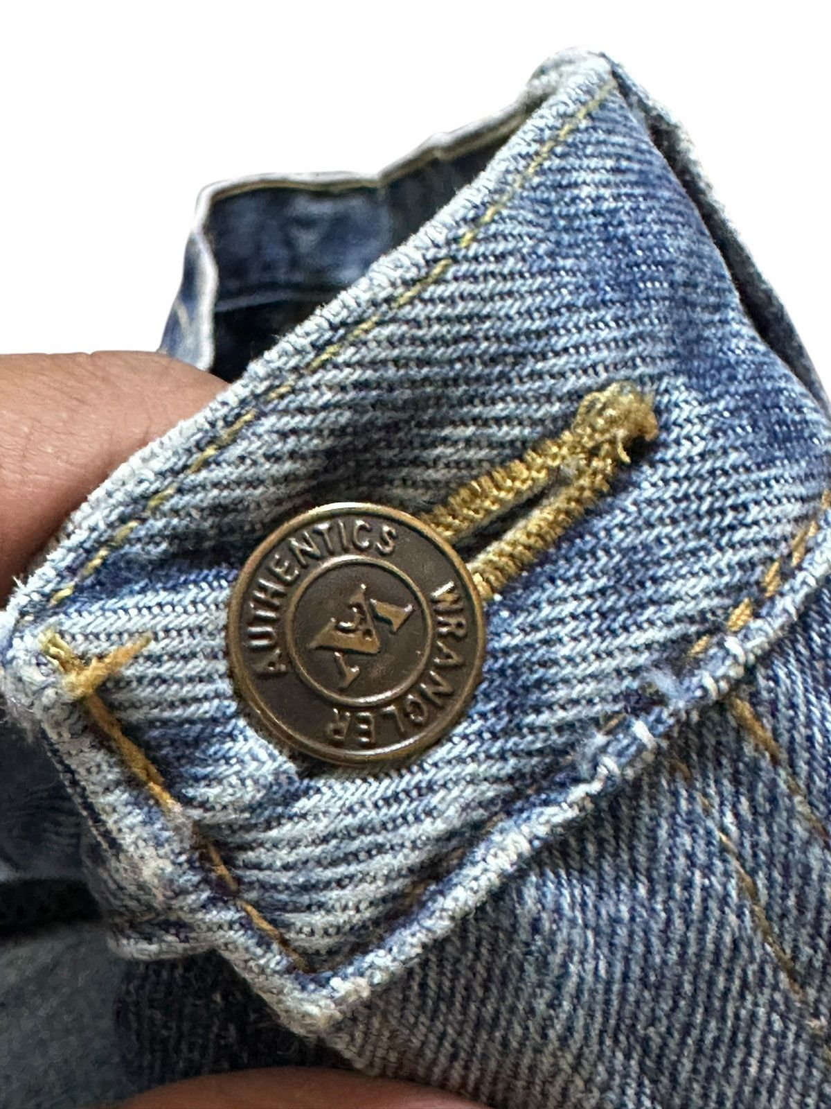 Wrangler Vintage Wrangler Upcycled Patchwork Hagi Style Denim Size US 30 / EU 46 - 5 Thumbnail